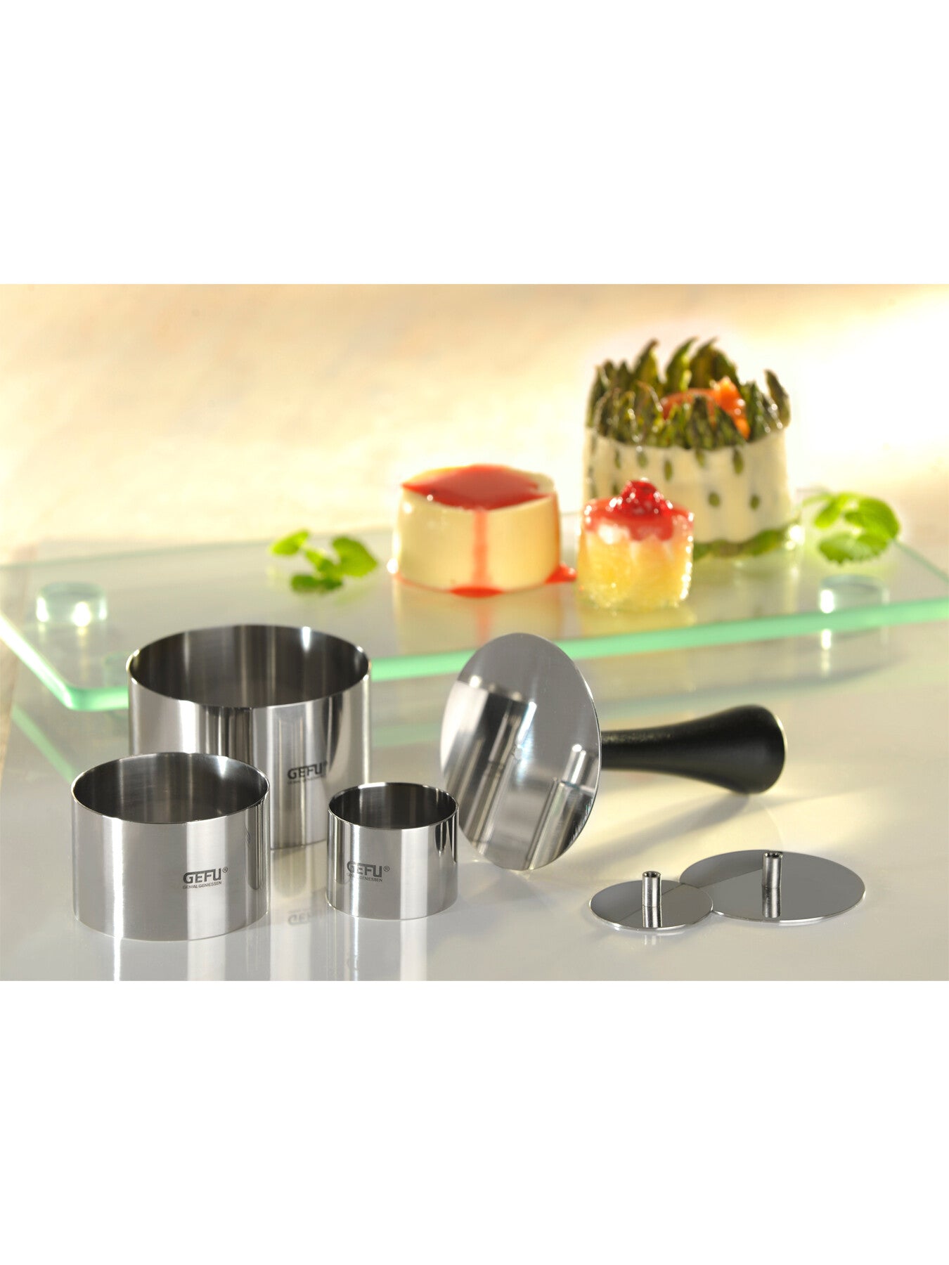FORMIDABLE Professional Dish Ring Set 10 Pcs