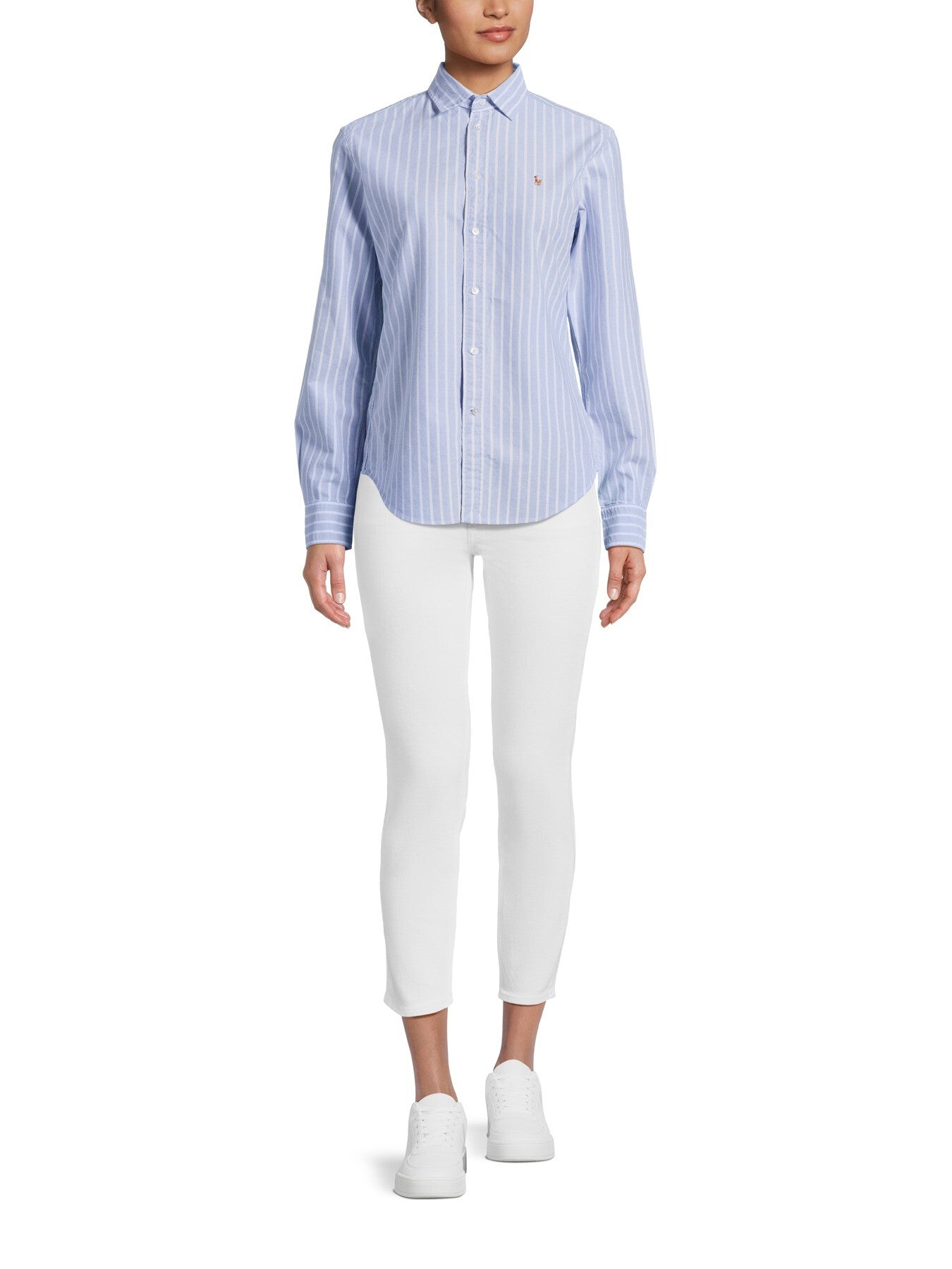 Long Sleeve Button Front Shirt