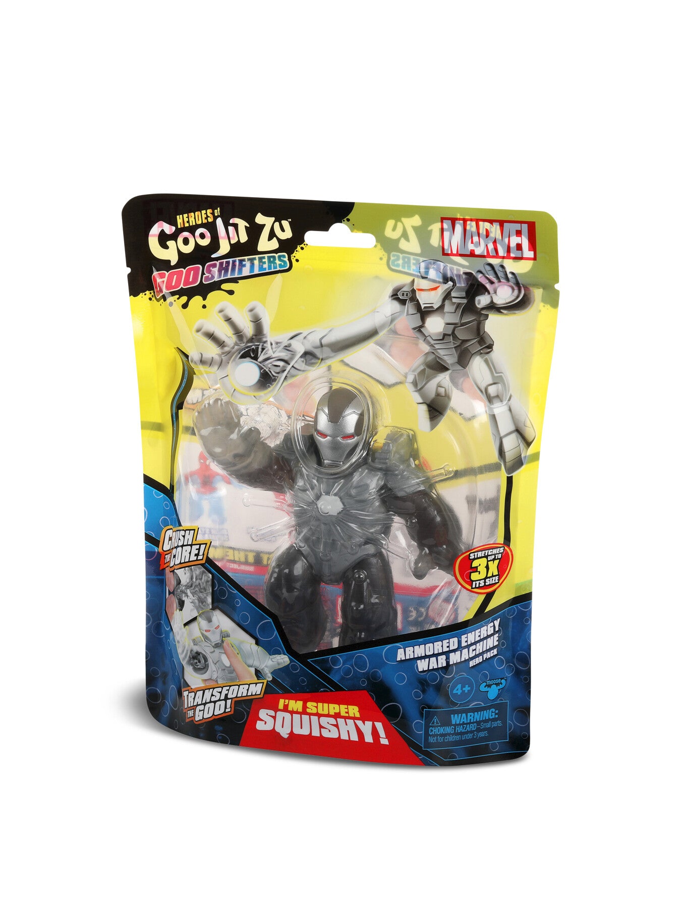 HEROES OF GOO JIT GOO MARVEL SUPERHEROES - WAR MACHINE