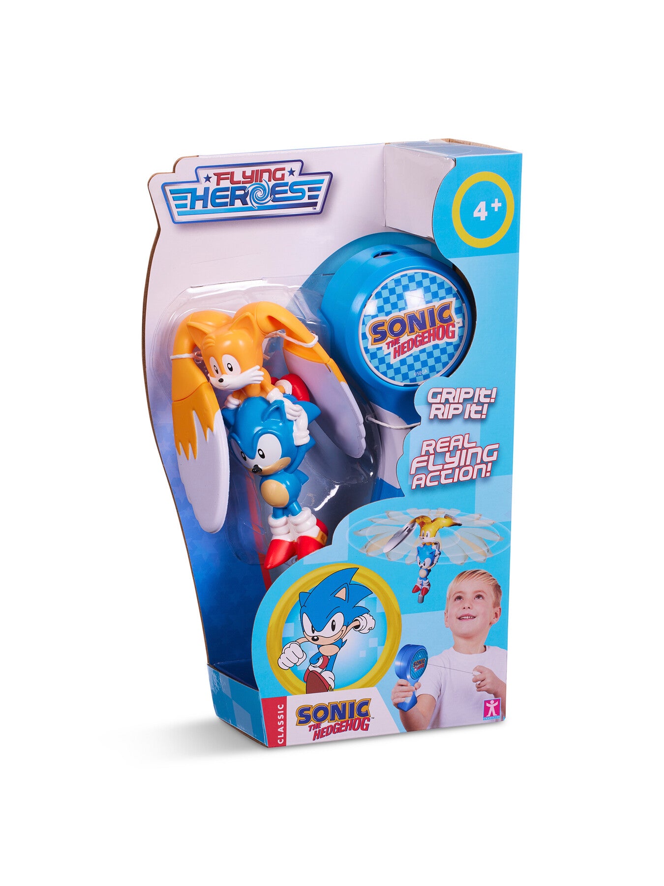 Flying Hero Sonic and Tails