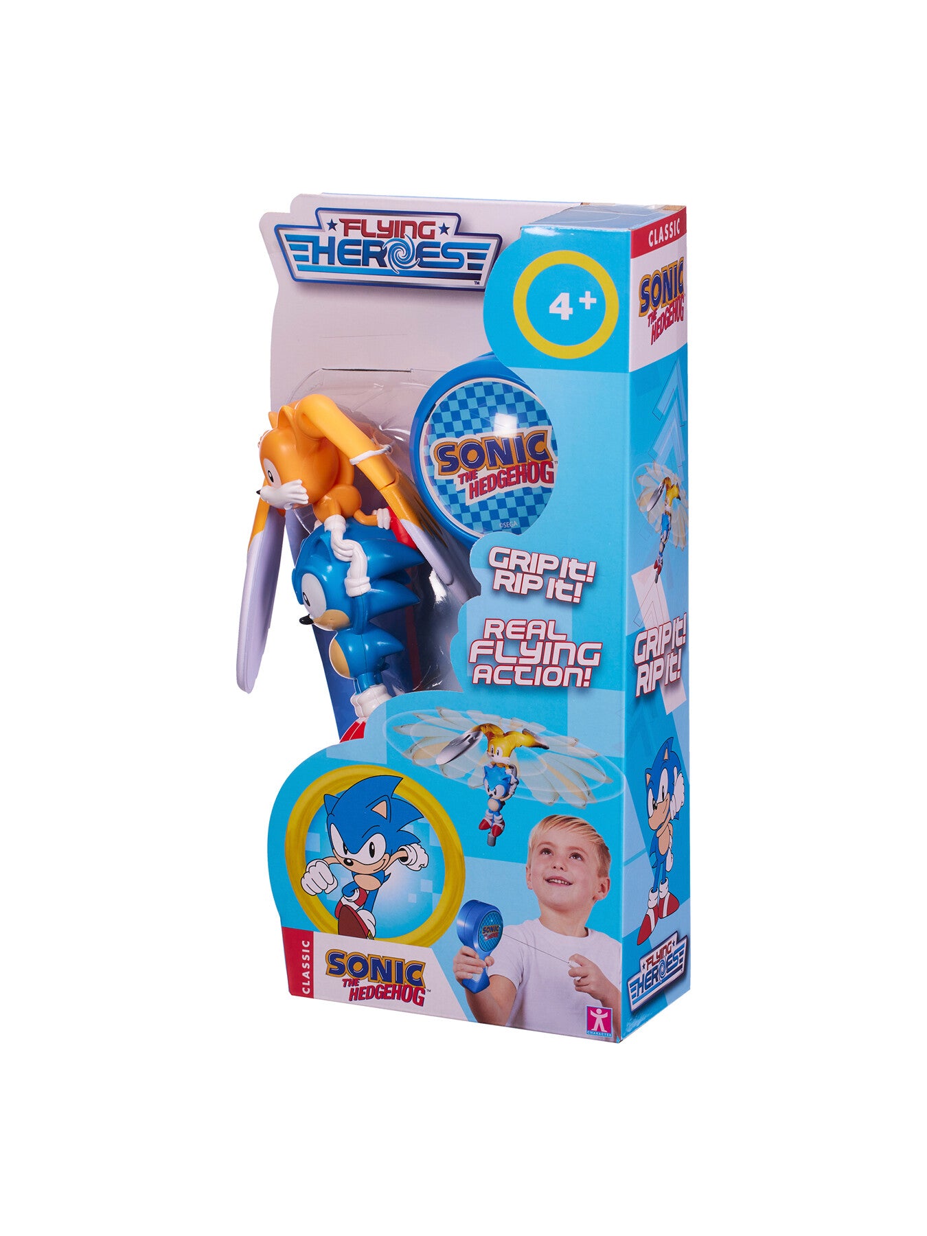 Flying Hero Sonic and Tails
