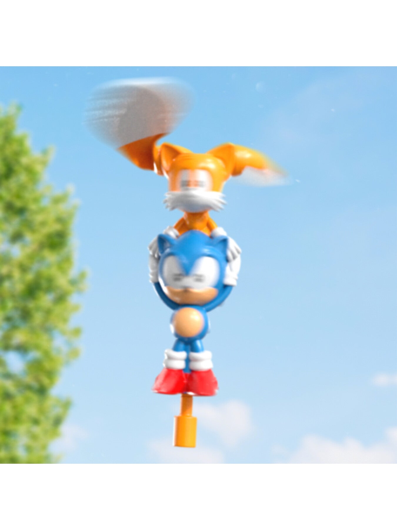 Flying Hero Sonic and Tails
