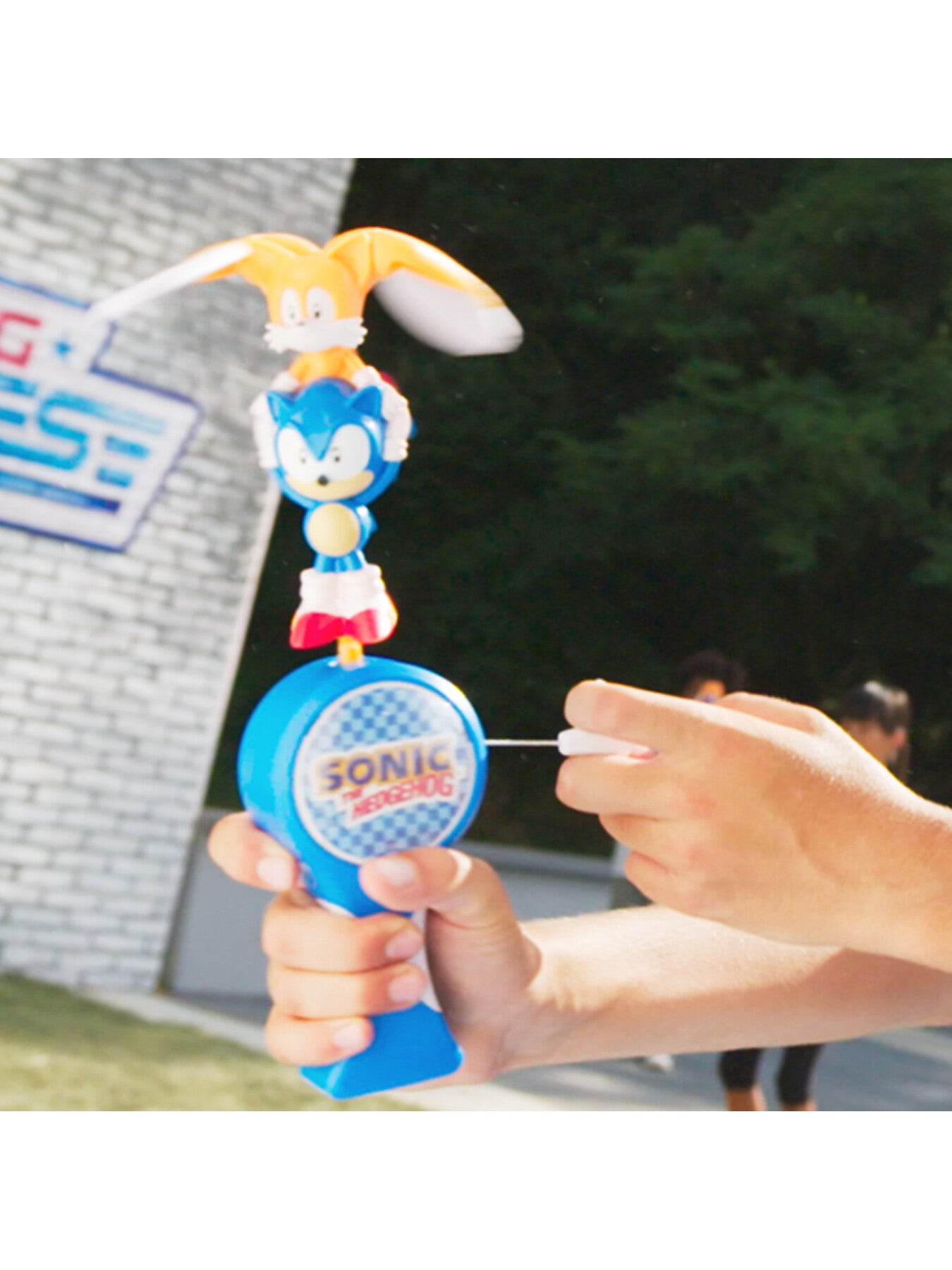 Flying Hero Sonic and Tails