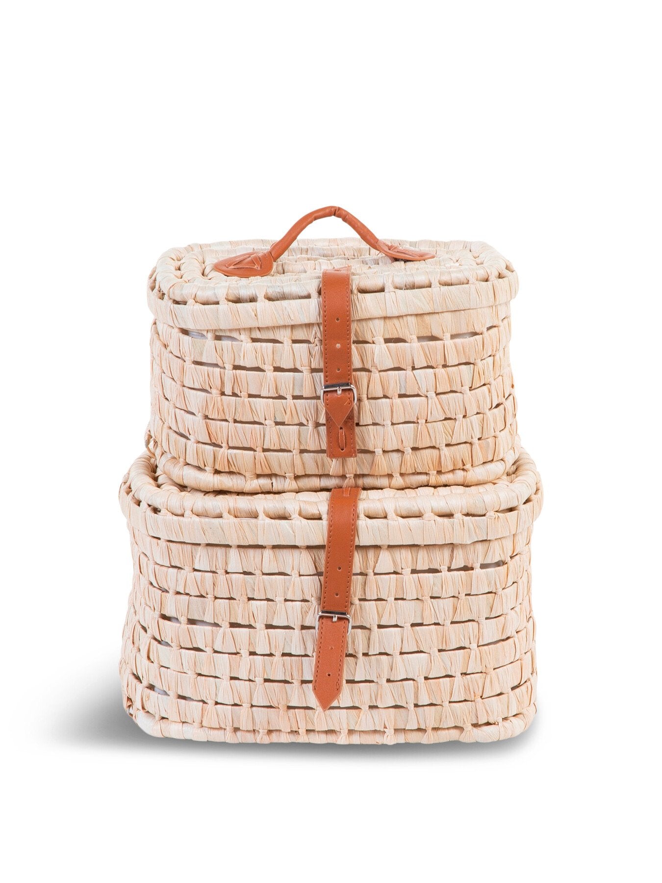 Small Corn Husk Storage Baskets