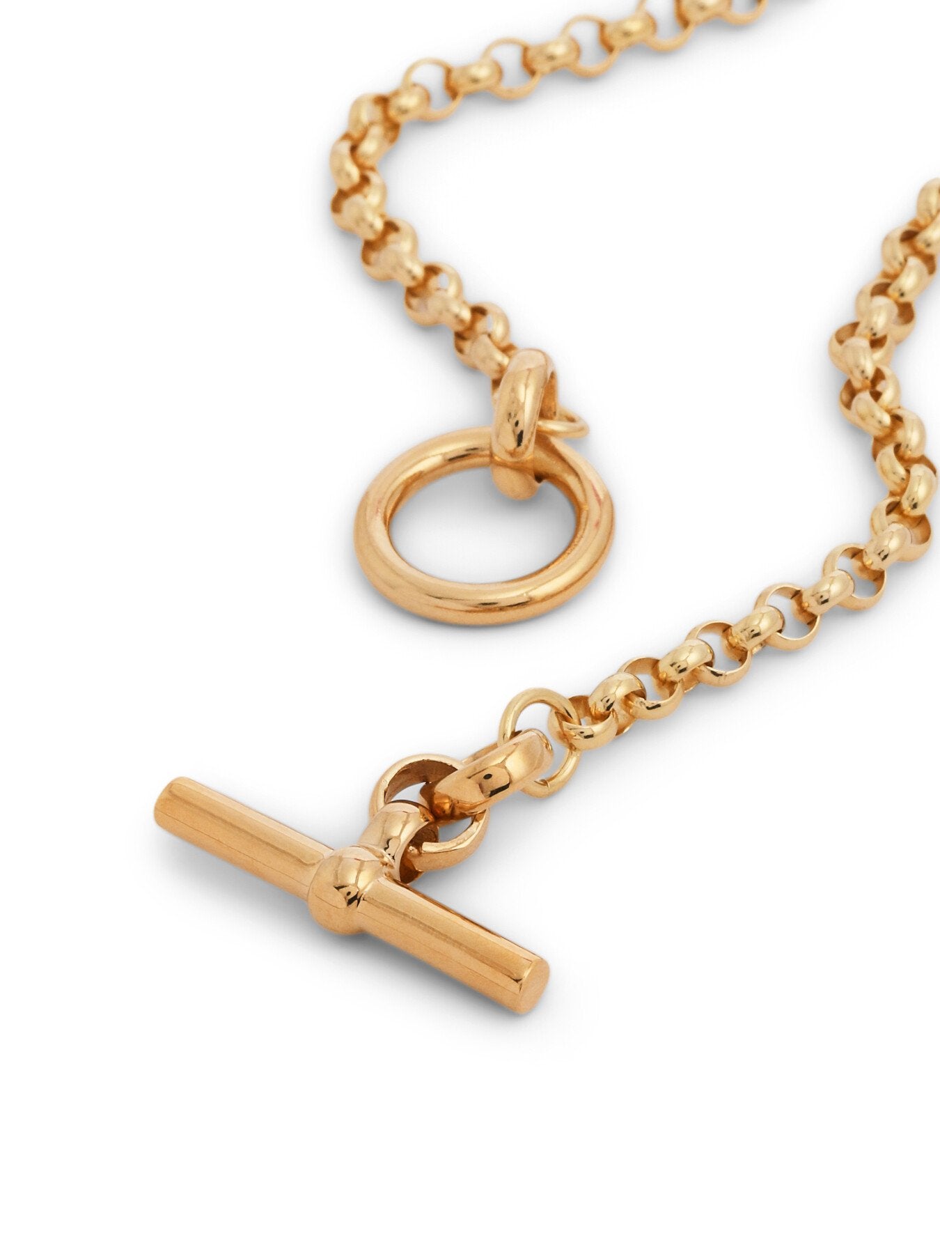Gold Lariat Necklace