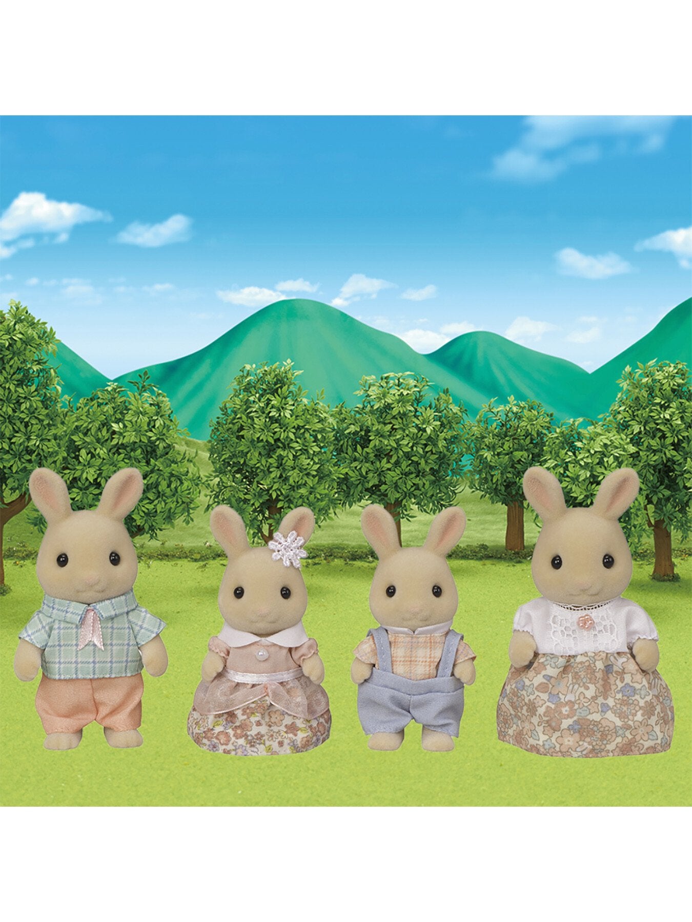 Milk Rabbit Family