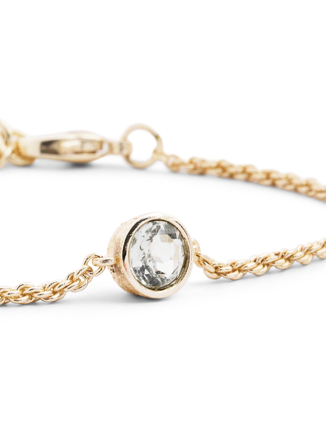White Topaz Birthstone Bracelet