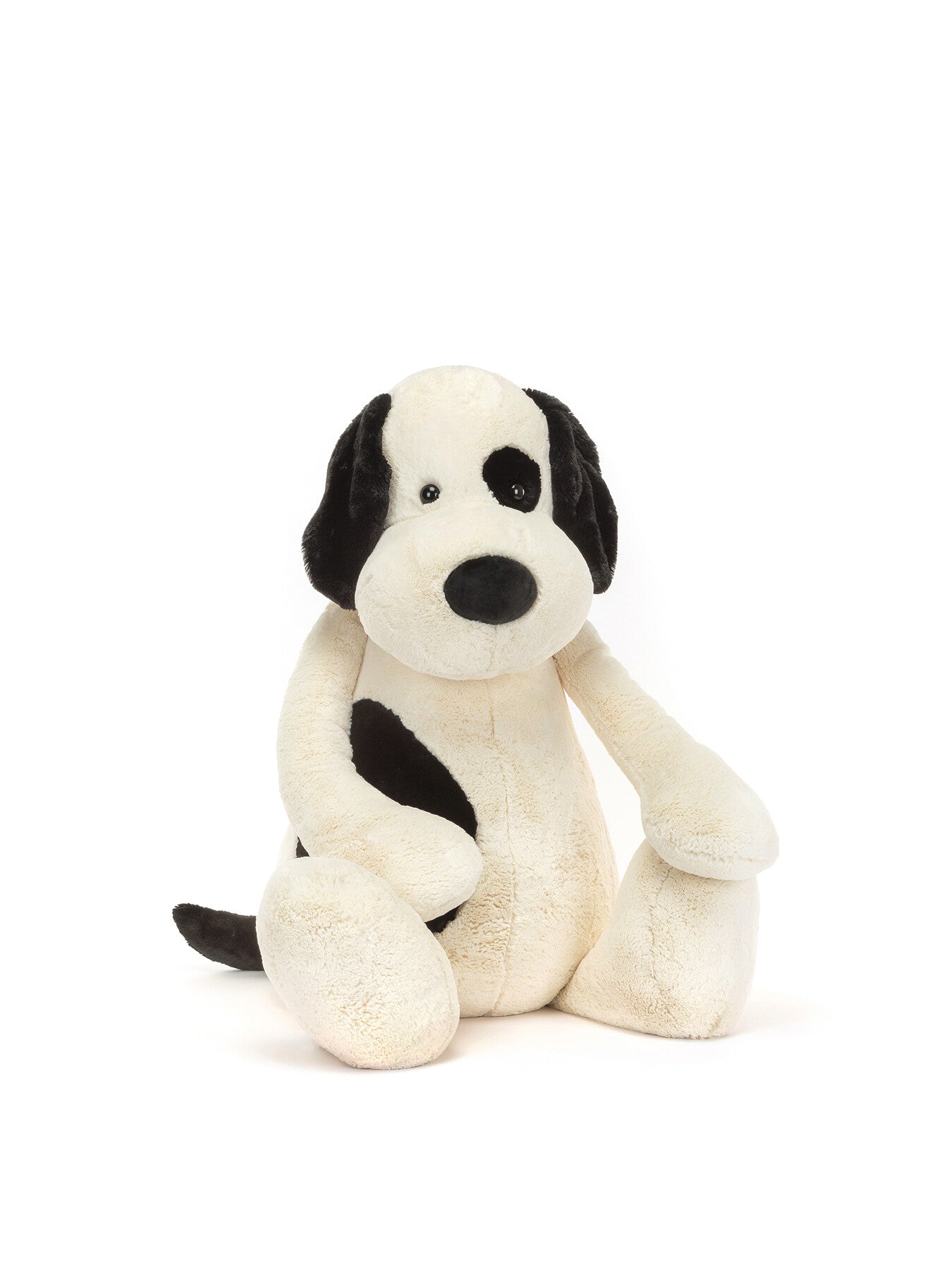 Bashful Black Cream Puppy Gigantic 108cm