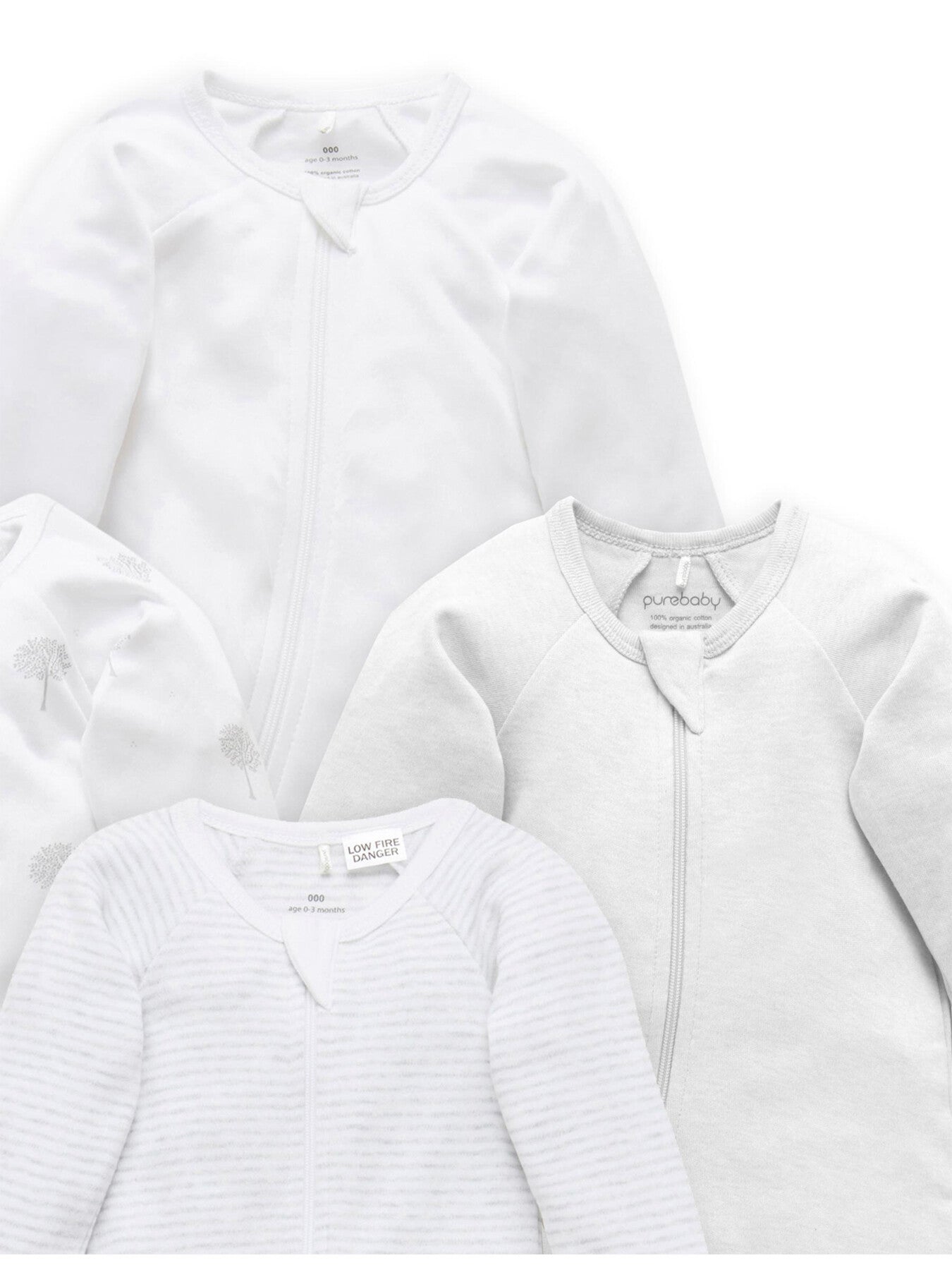 4 Pack Zip Growsuit