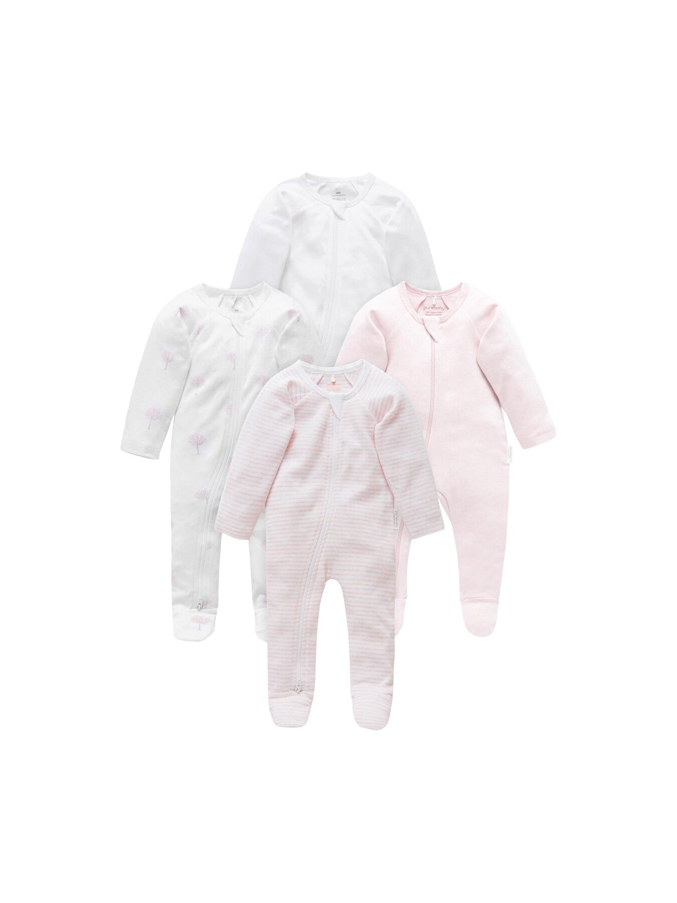4 Pack Zip Growsuit