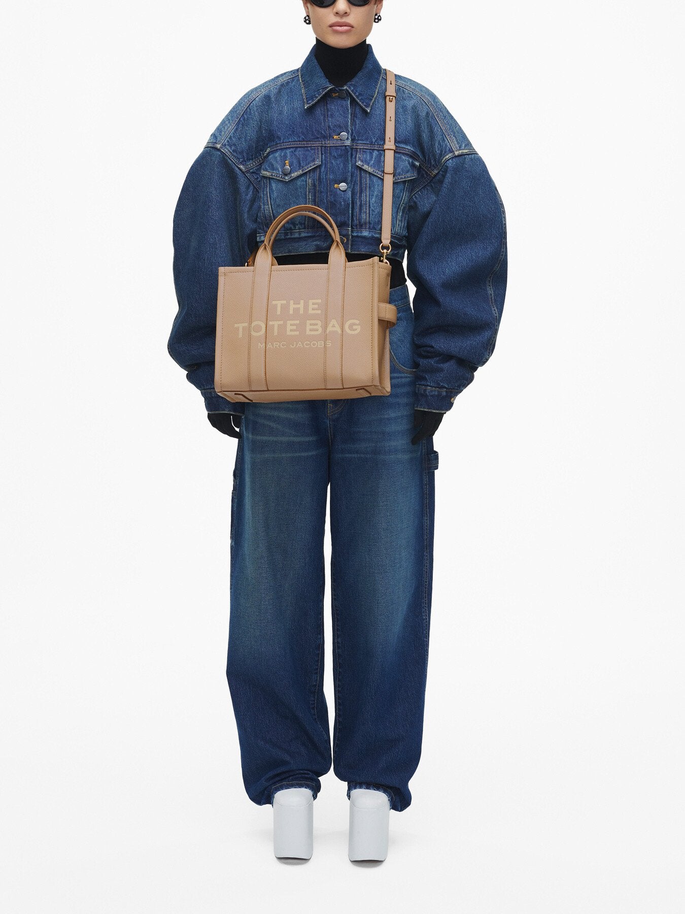 The Leather Medium Tote Bag