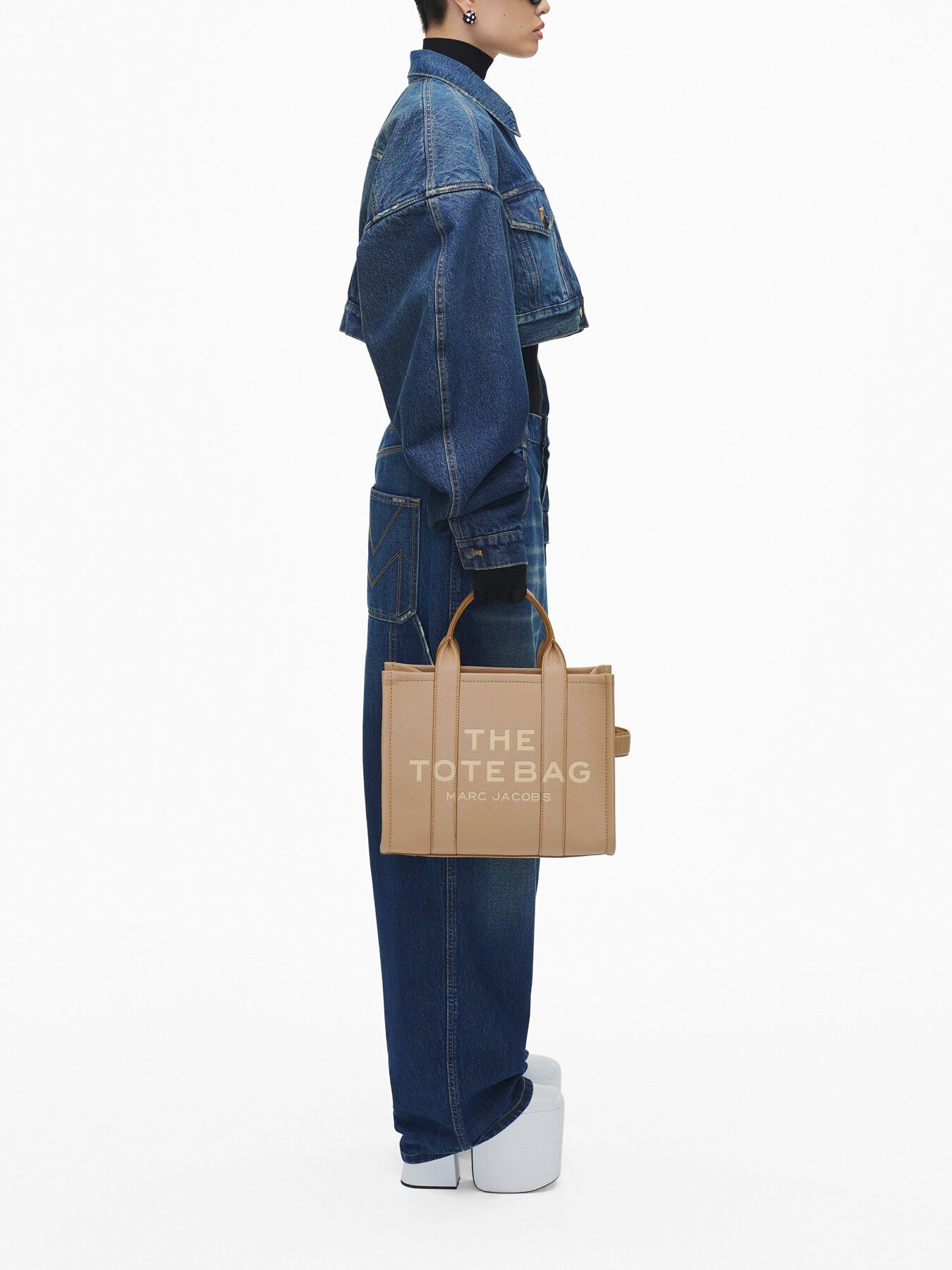 The Leather Medium Tote Bag
