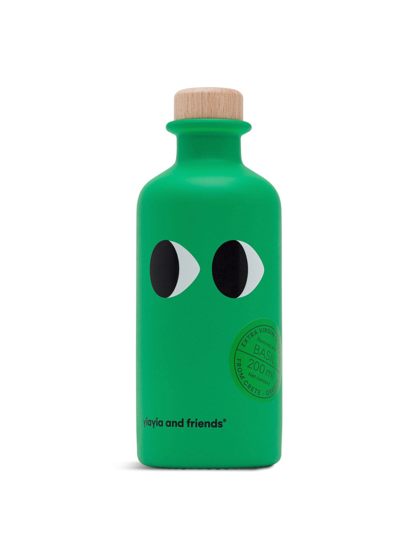 Extra Virgin Olive Oil Infused with Basil 200ml
