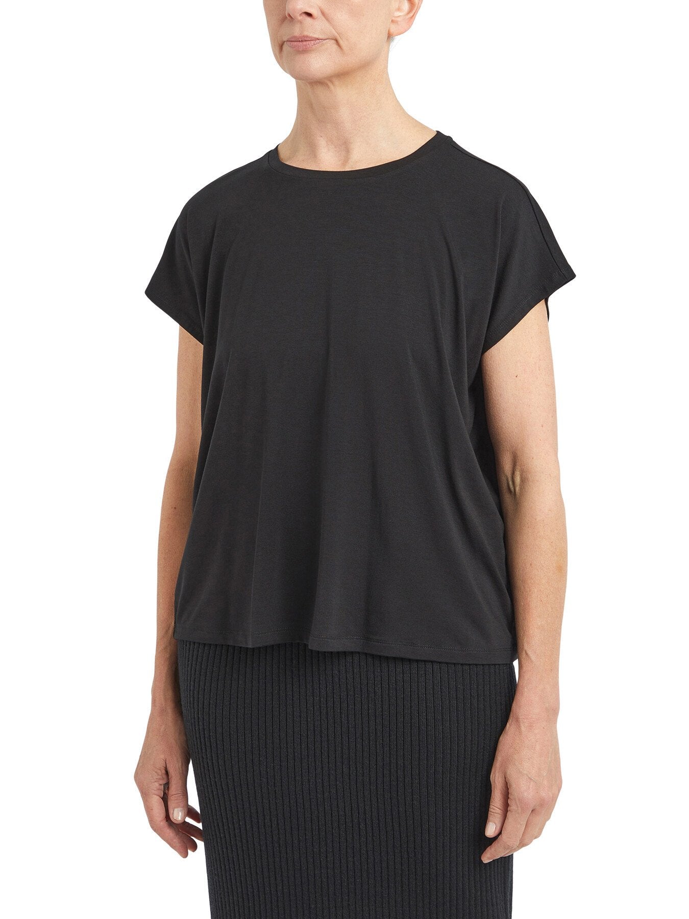 Crew Neck Boxy Top