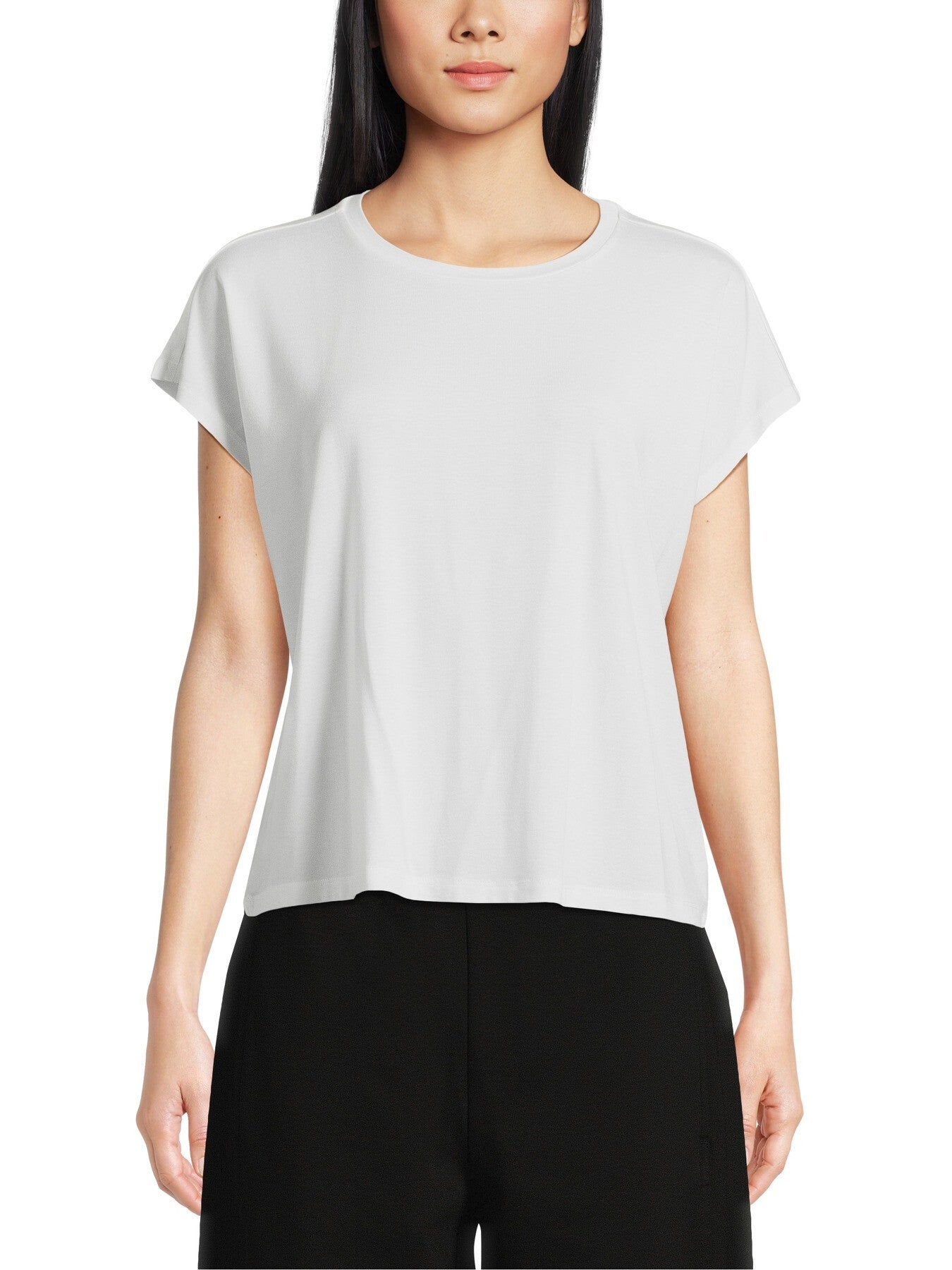 Crew Neck Boxy Top