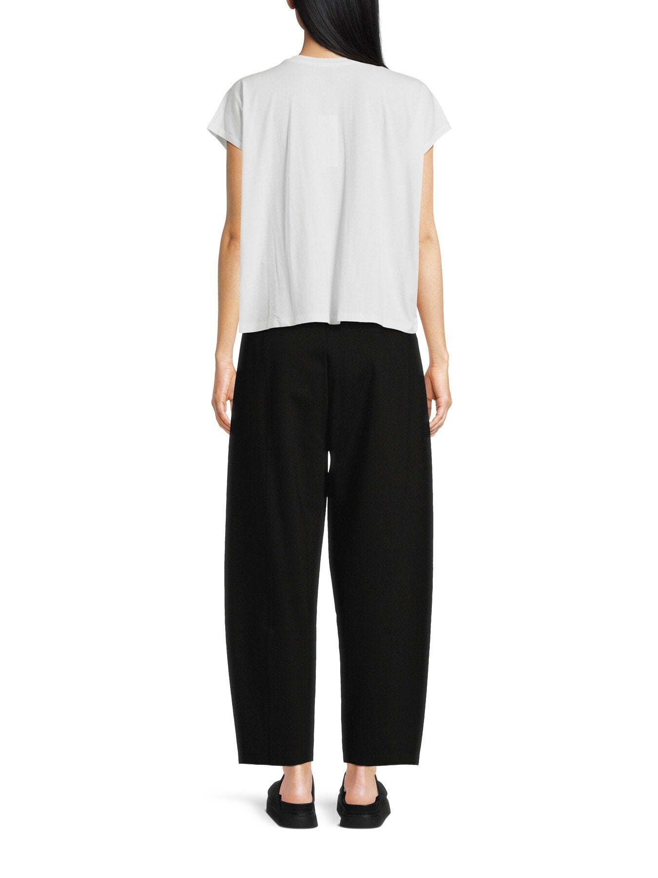 Crew Neck Boxy Top