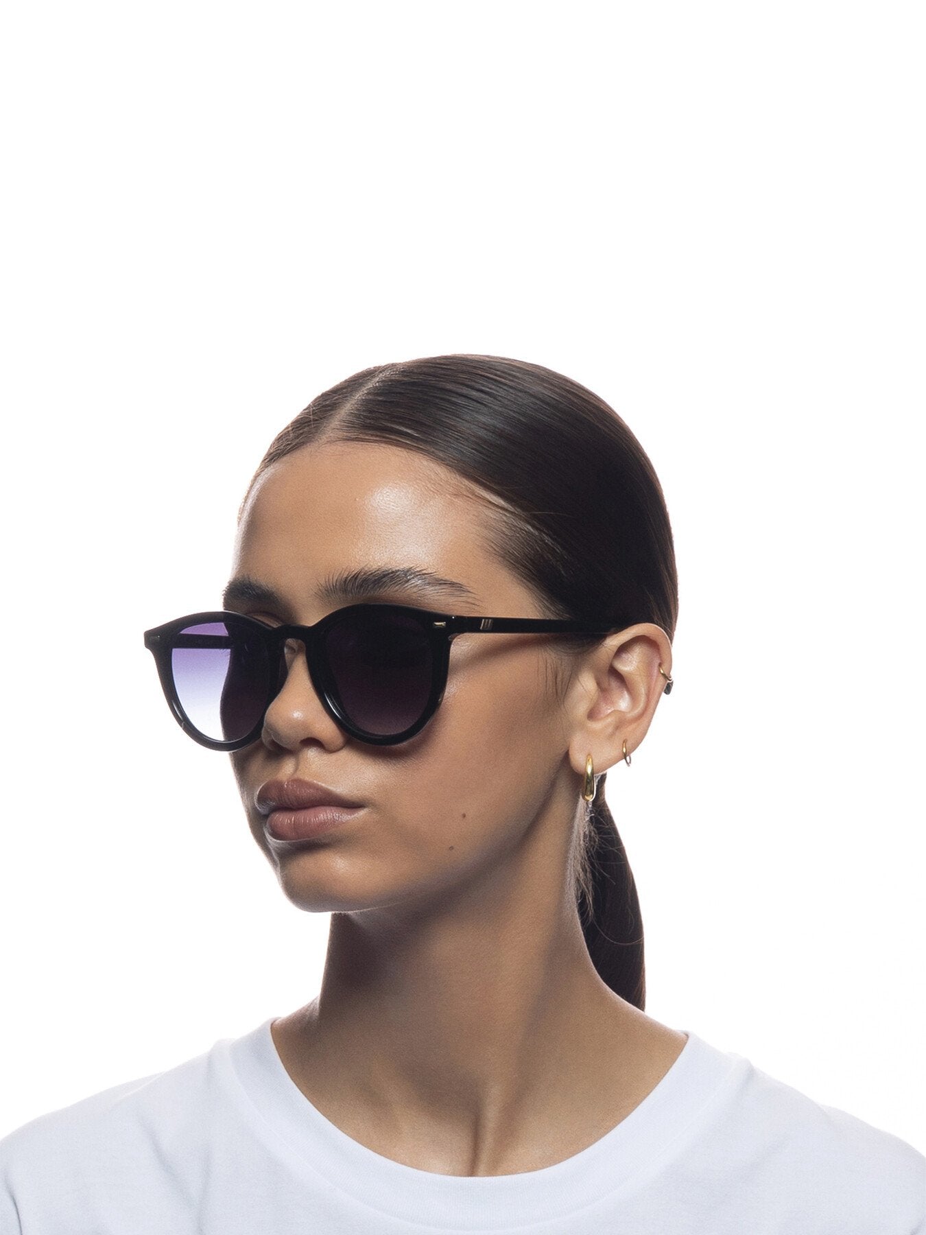 LSP2352189 Fire Starter Round Acetate Sunglasses