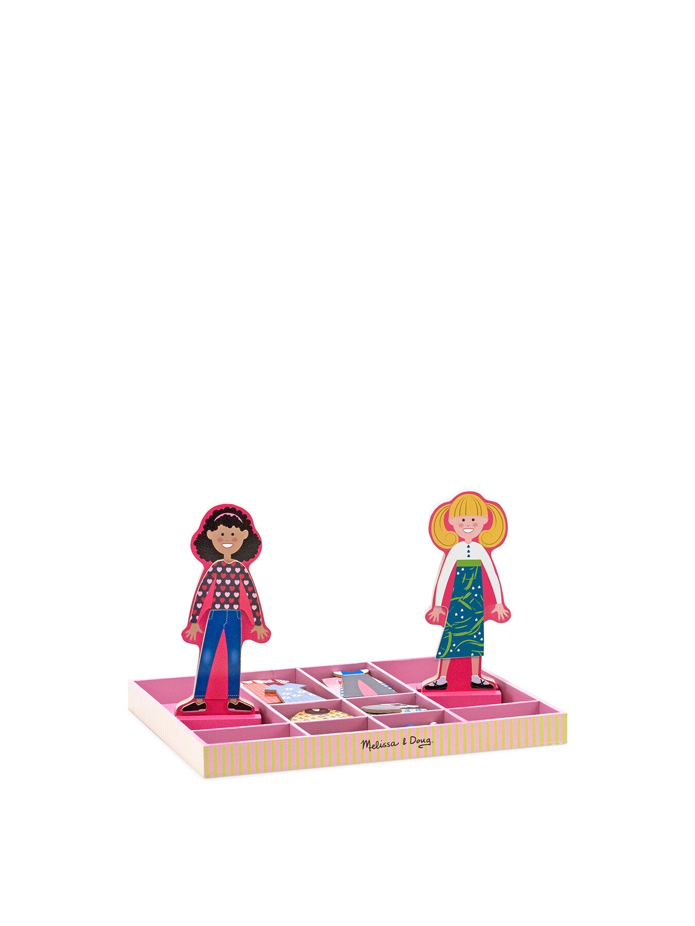 Abby Emma Magnetic Wooden Dress-Up Dolls – Fenwick