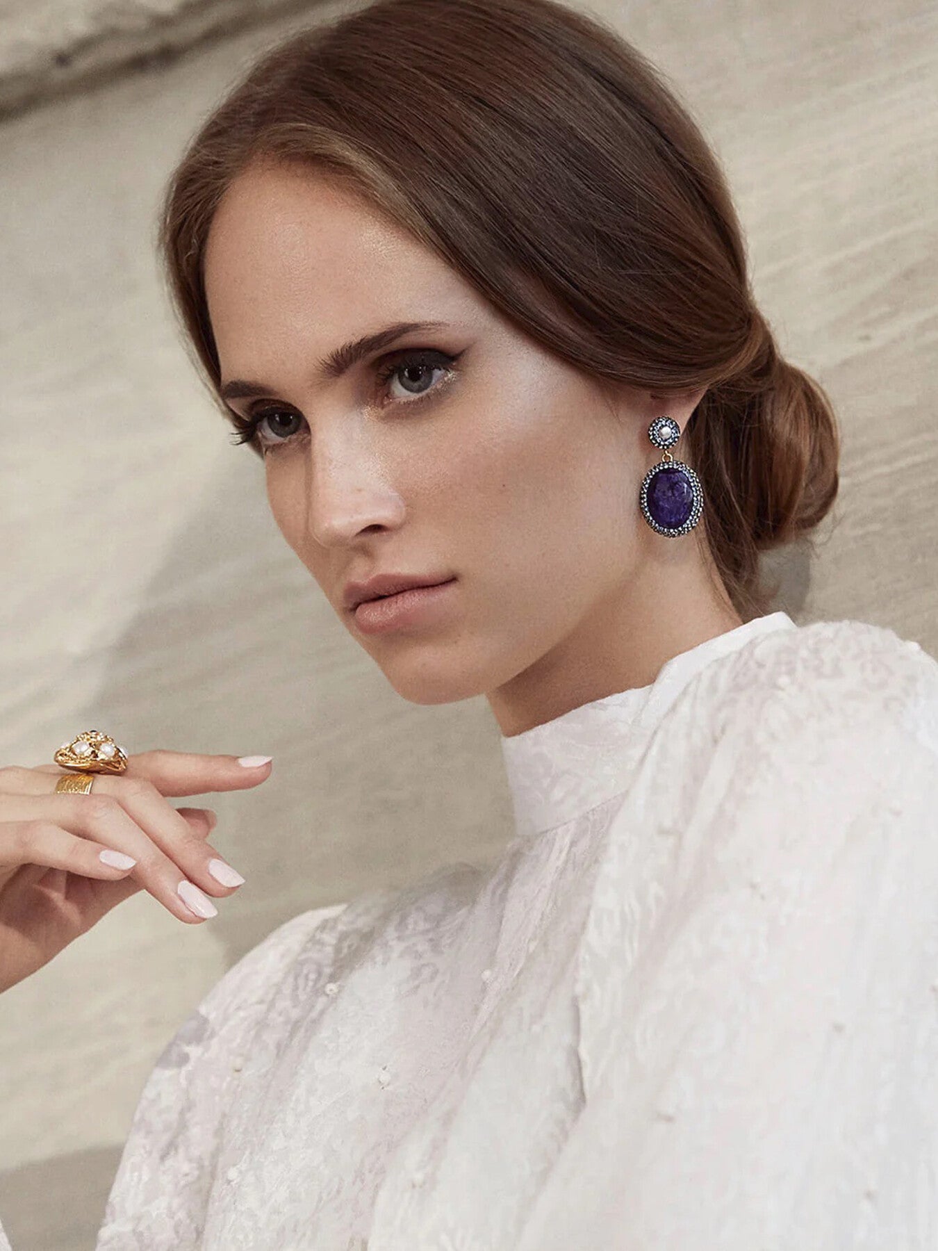 Sapphire Earrings