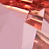 Pink/Rose gold tone plated