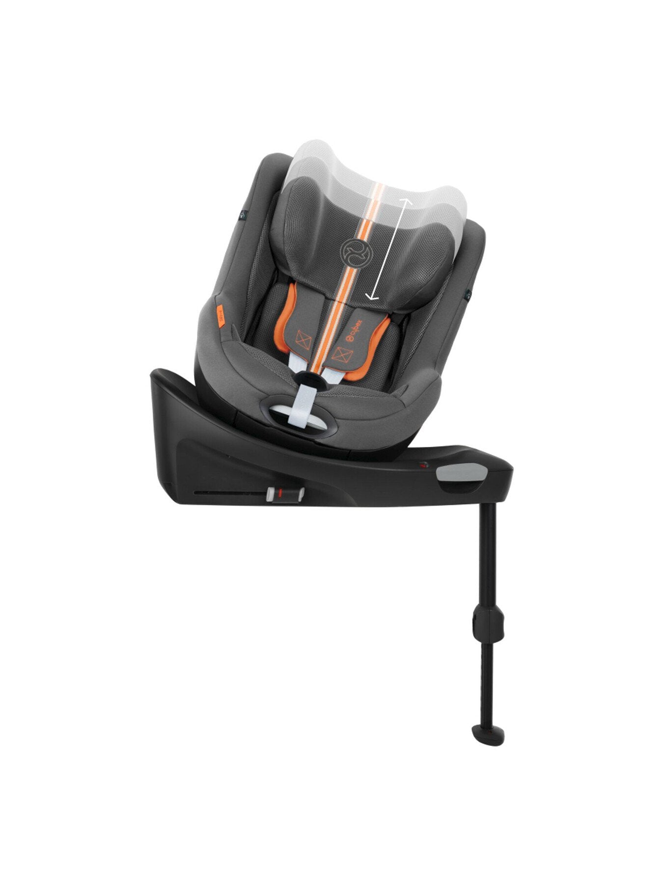 Cybex Sirona Gi i-Size Rotating Child Car Seat PLUS Fabric -Lava Grey