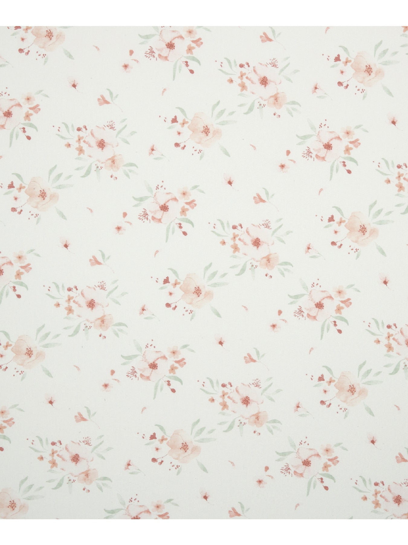 2 CotBed Fitted Sheets Floral