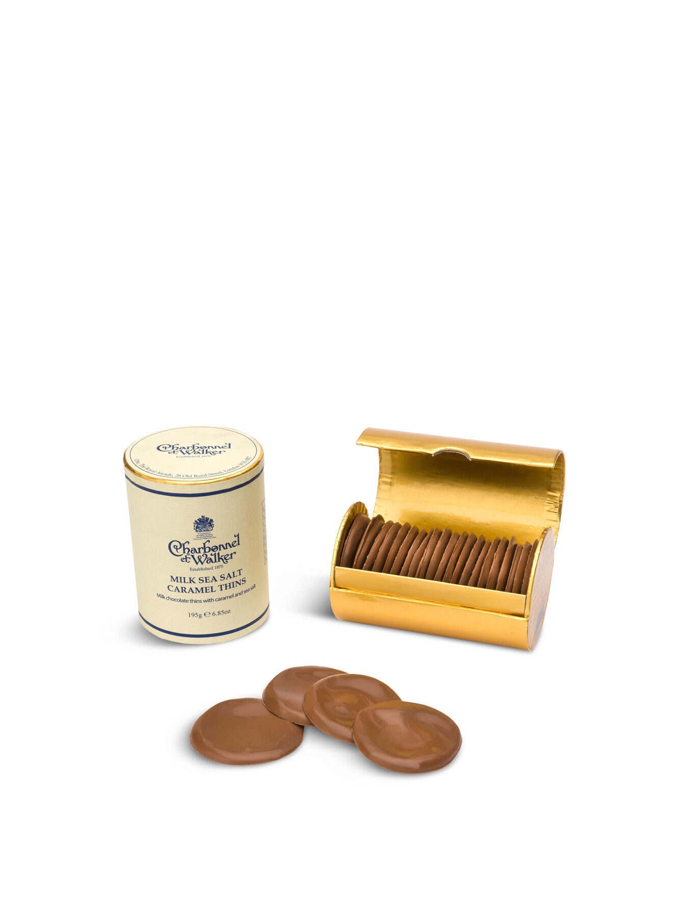 Milk Sea Salted Caramel Thins 200g