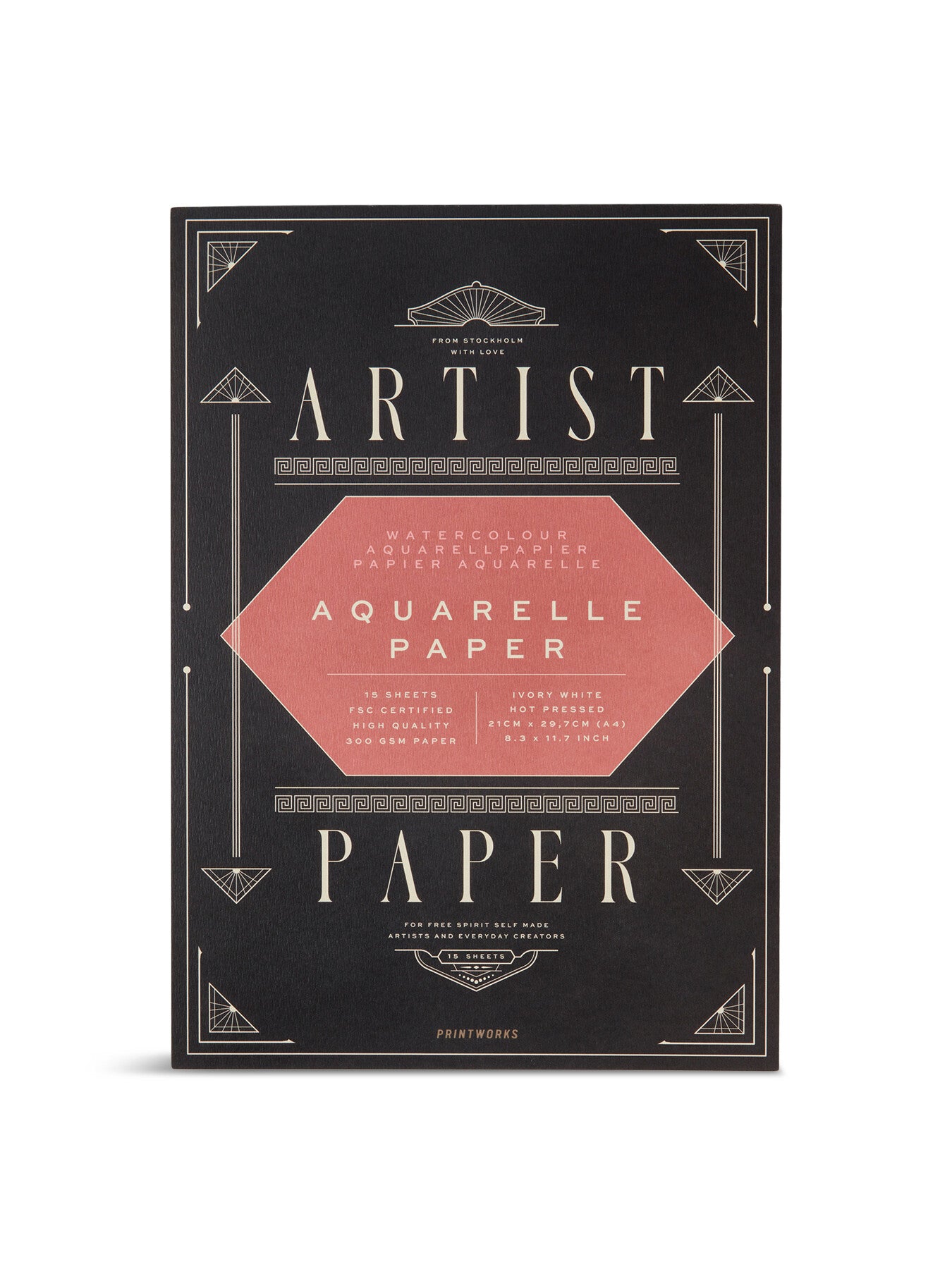 Paper pad Aquarelle