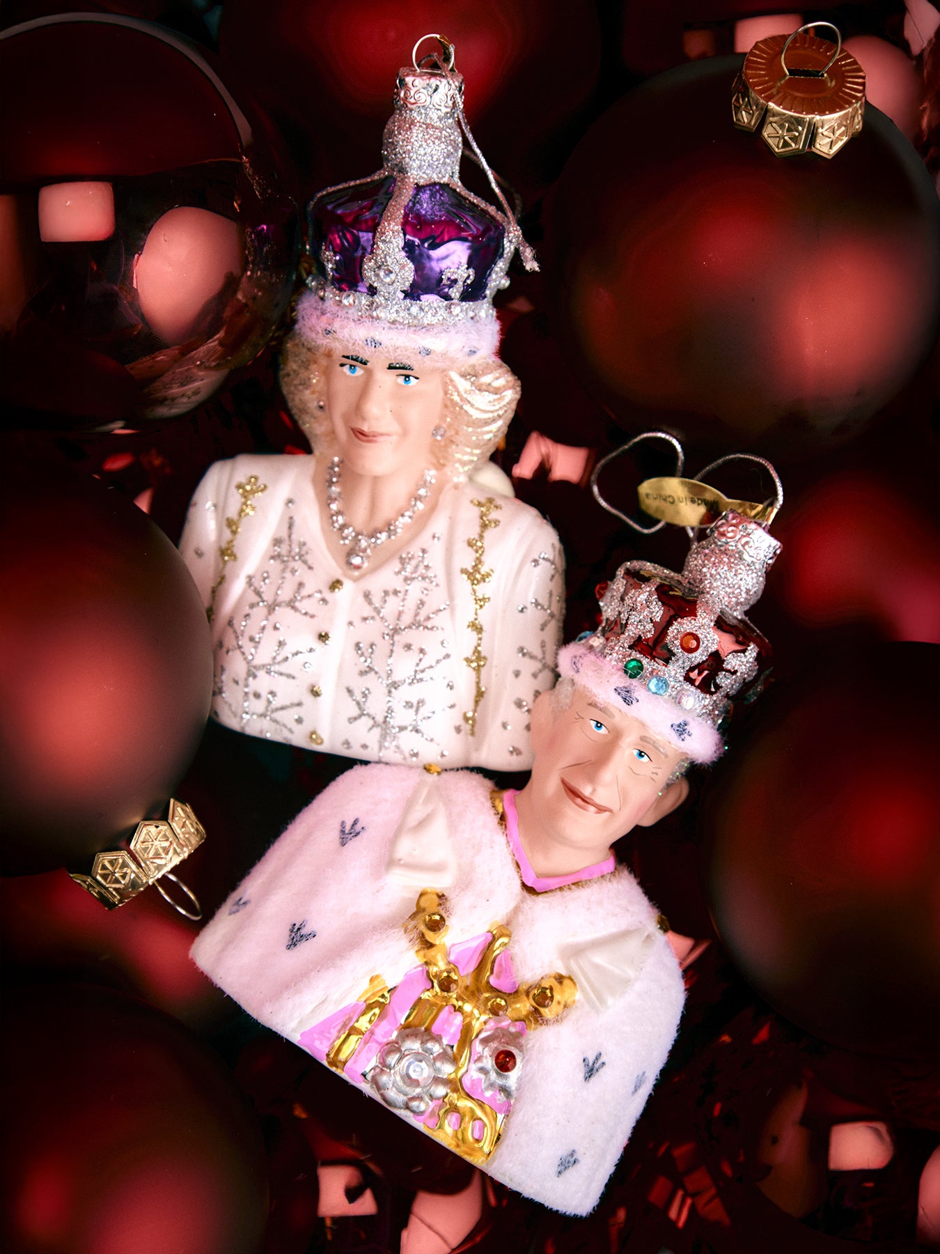 Queen Camilla Christmas Tree Hanging Decoration