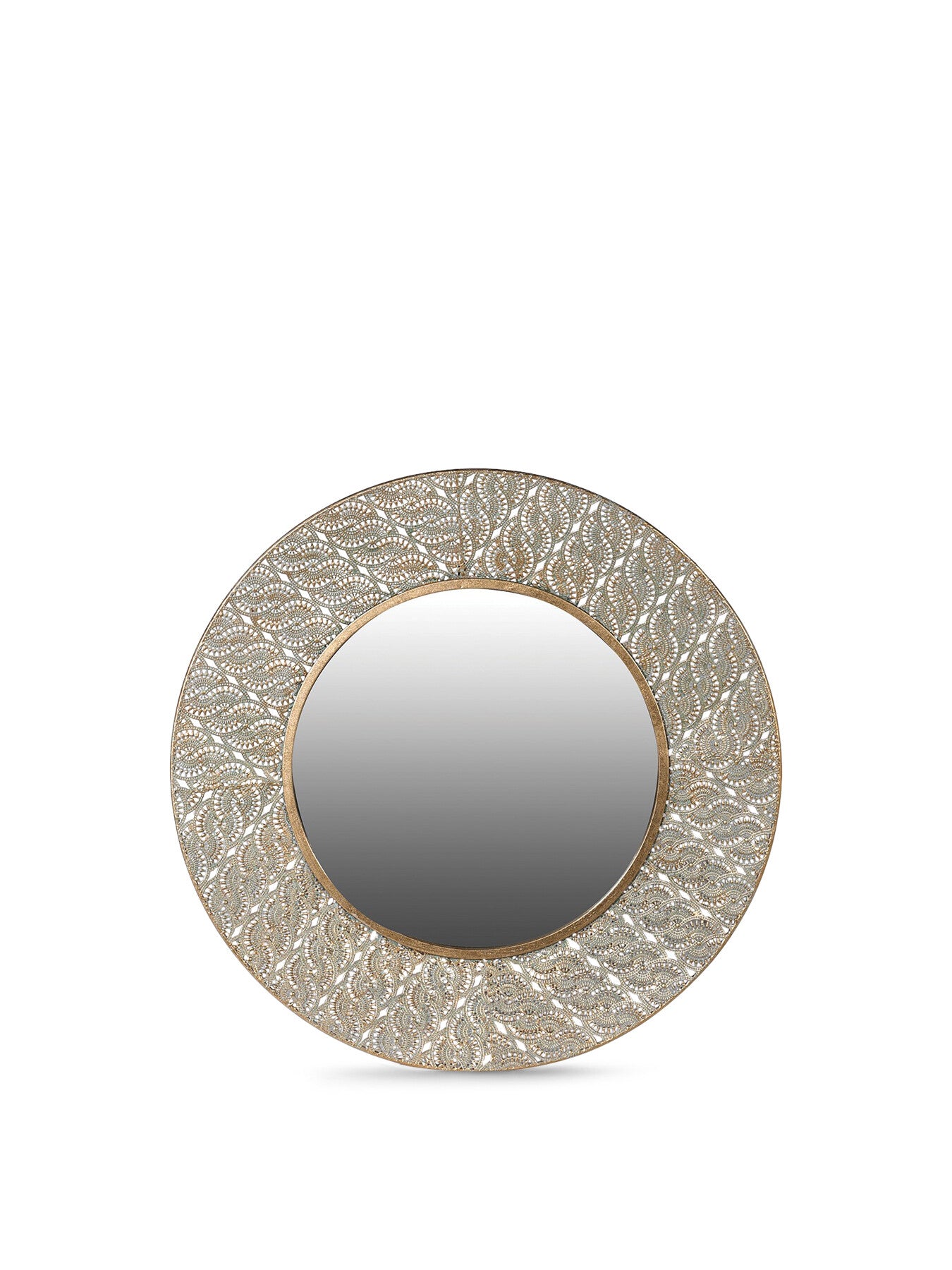 Filigree Metal Mirror