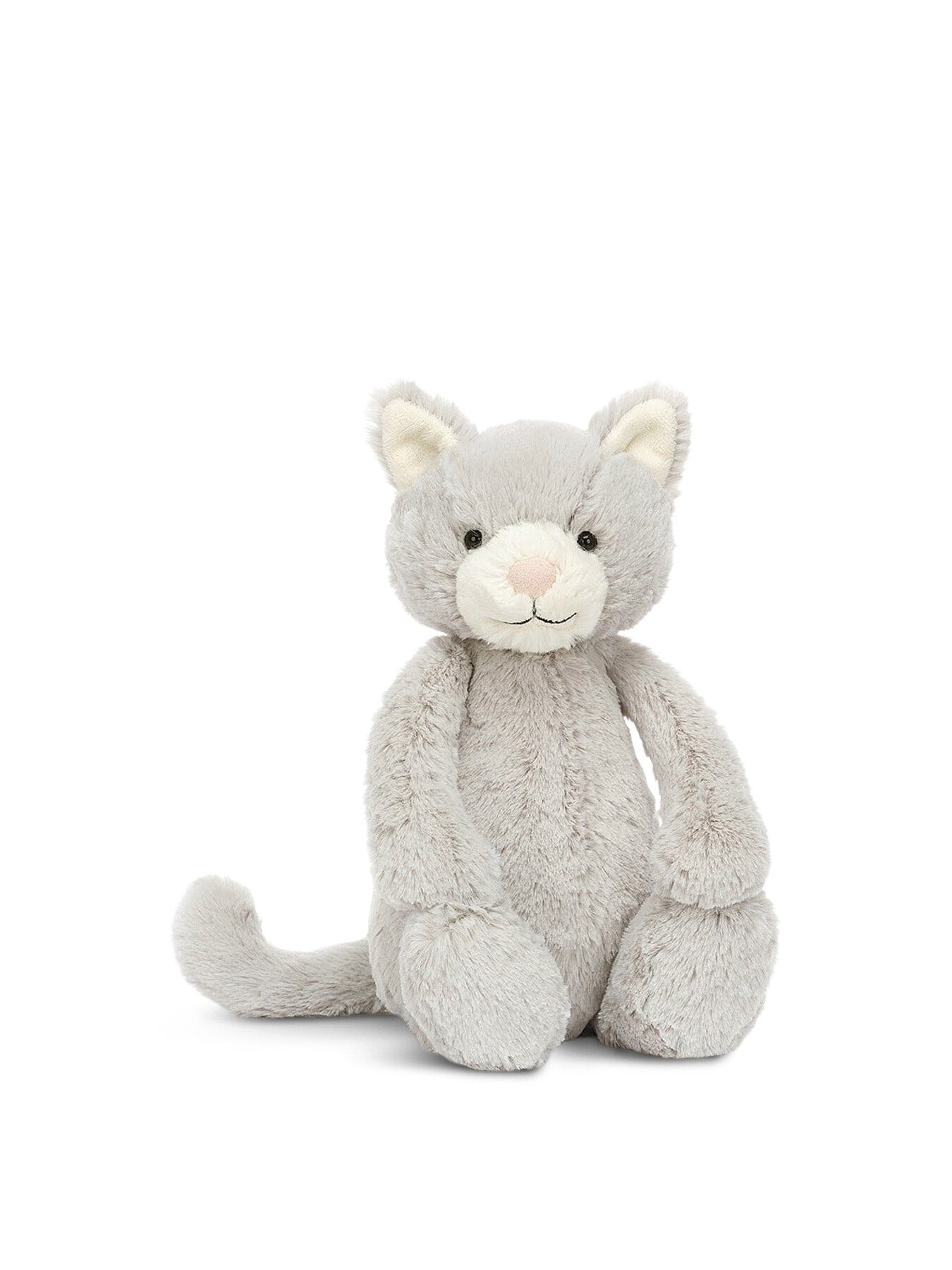 Bashful Grey Kitty Medium