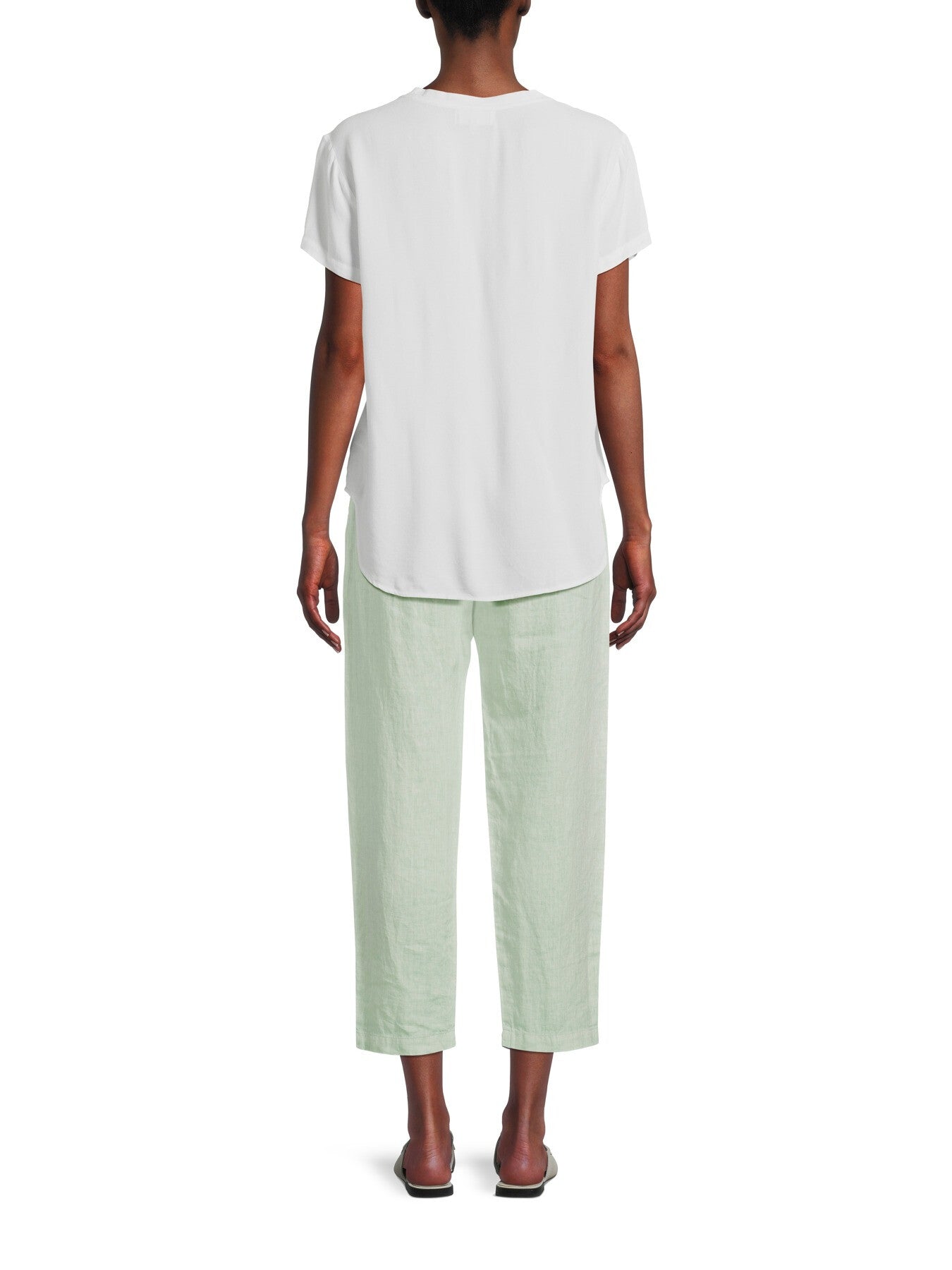 V NECK TEE