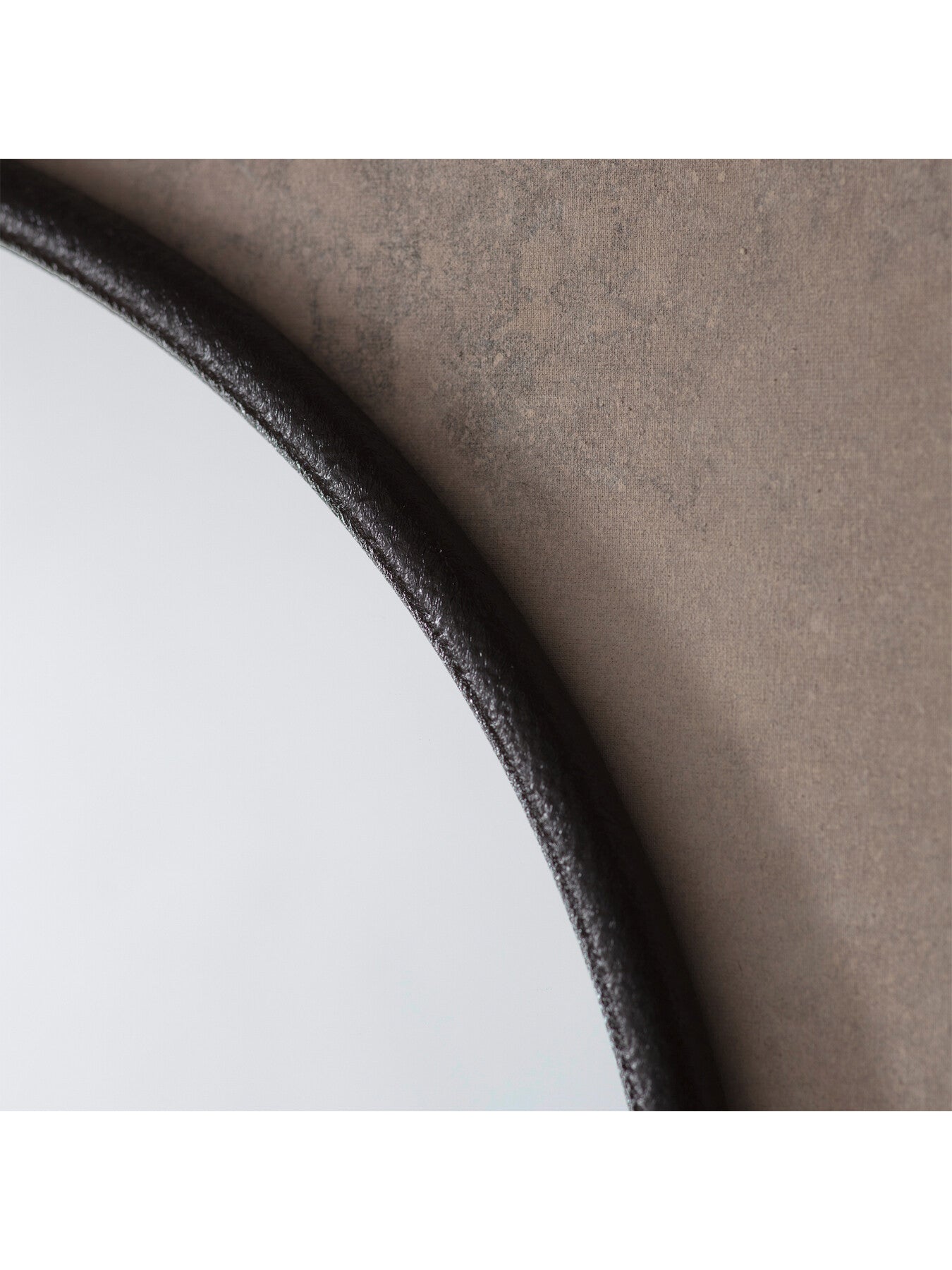 Bailey Round Mirror 60cm Black