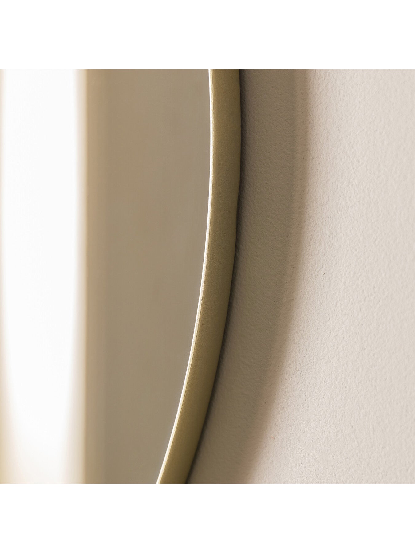Bianca Round Mirror 80cm Black