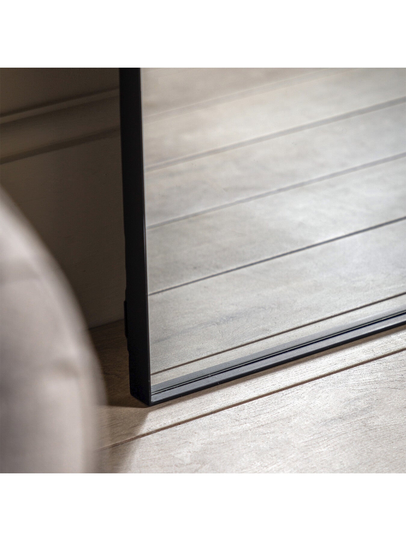 Harper Leaner Mirror 170x50cm Black