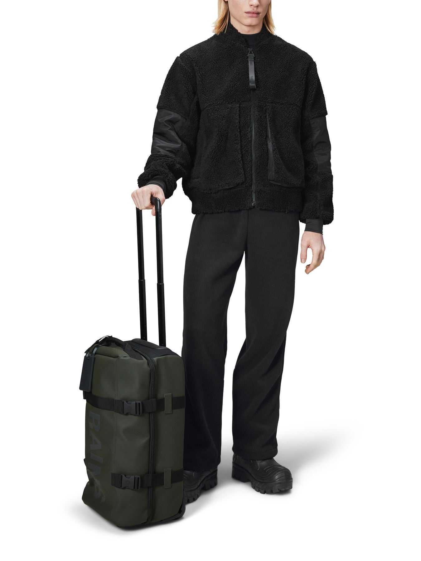 Rains Texel Cabin 58cm Bag W3, Green