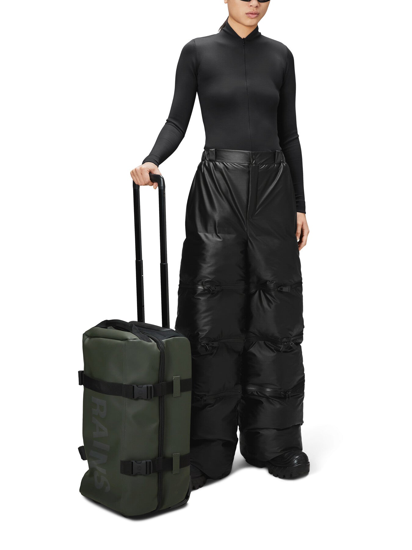 Rains Texel Cabin 58cm Bag W3, Green