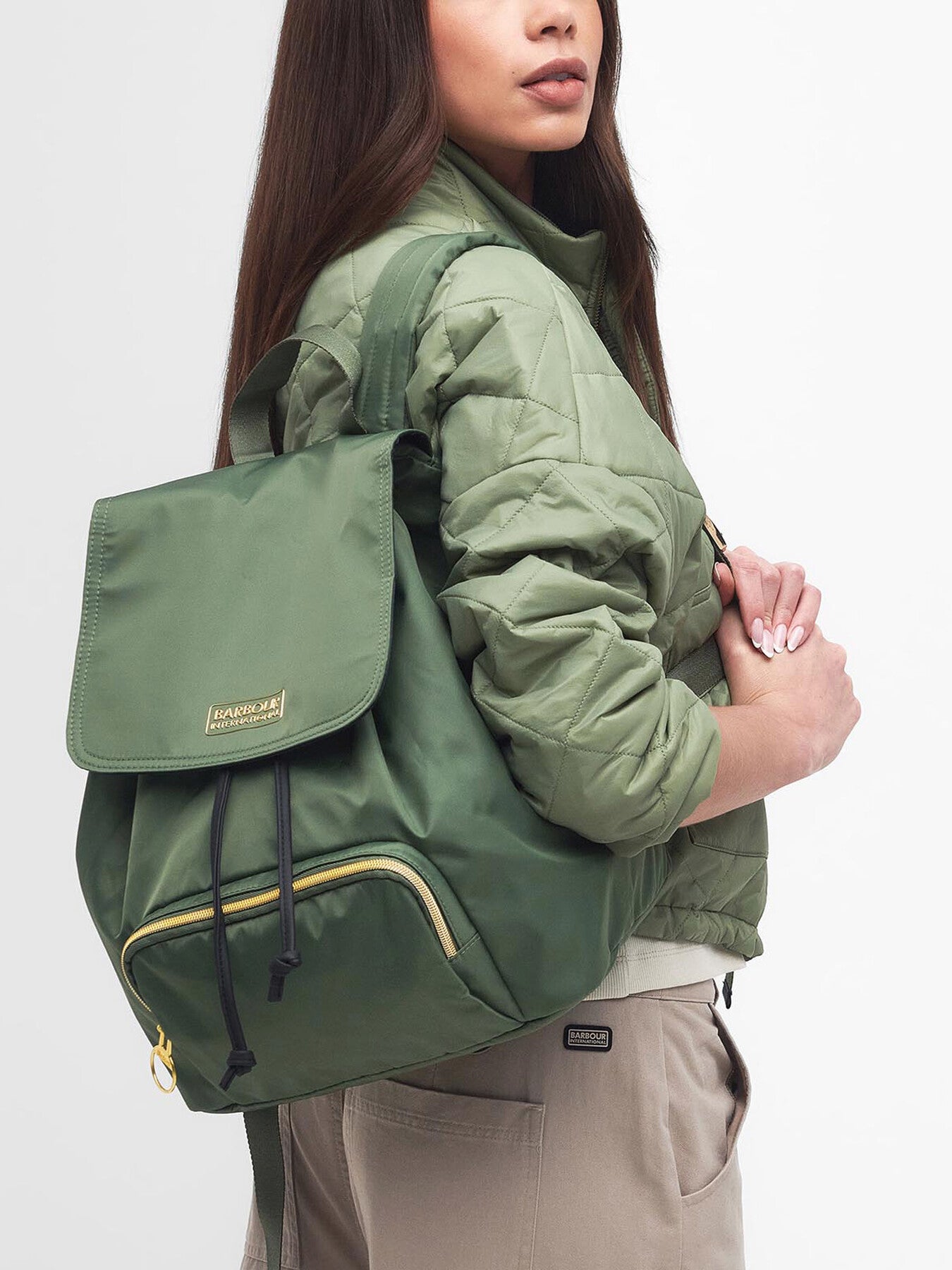 B.Intl Qualify Nylon Backpack