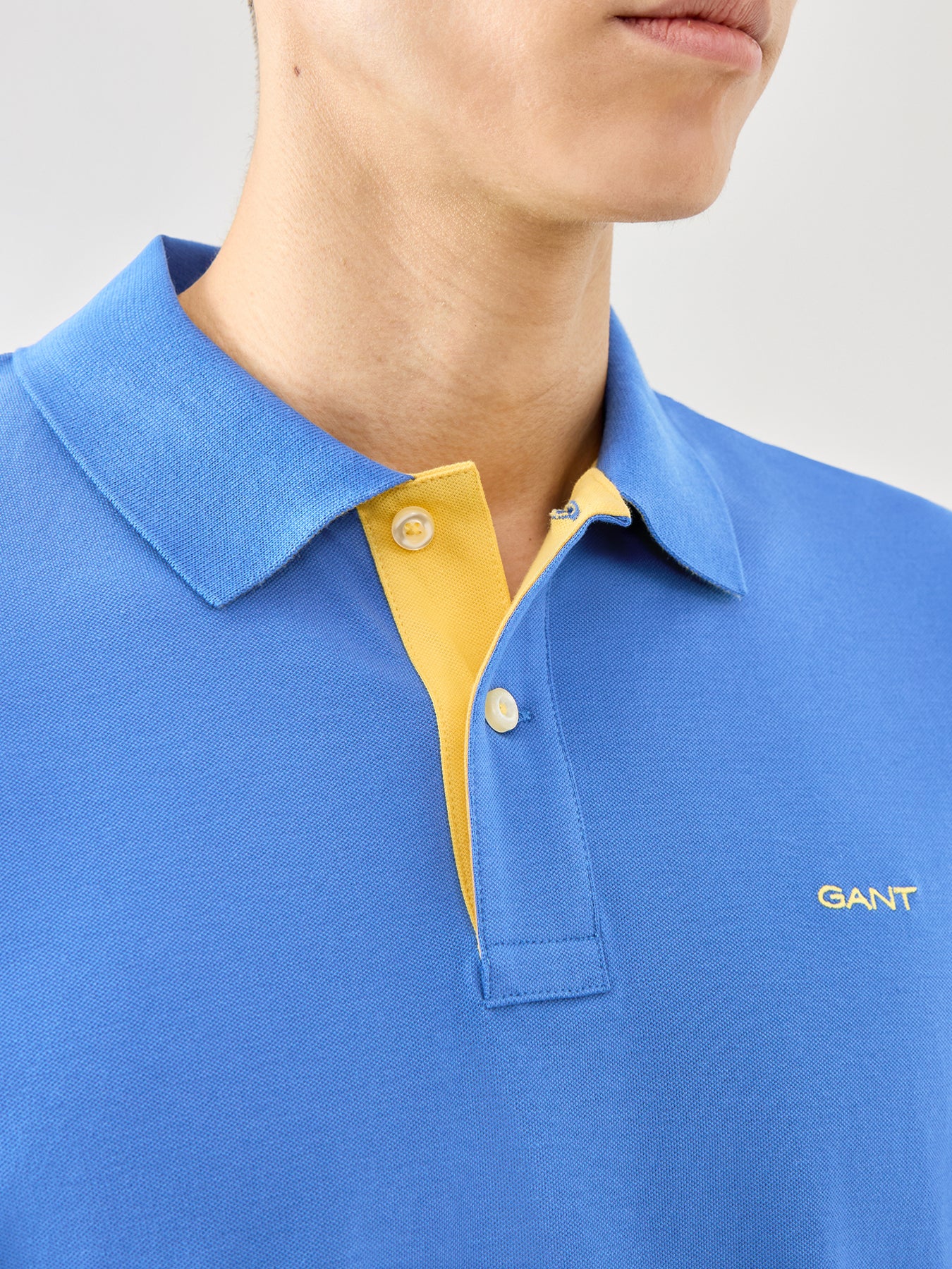 Contrast Pique Polo