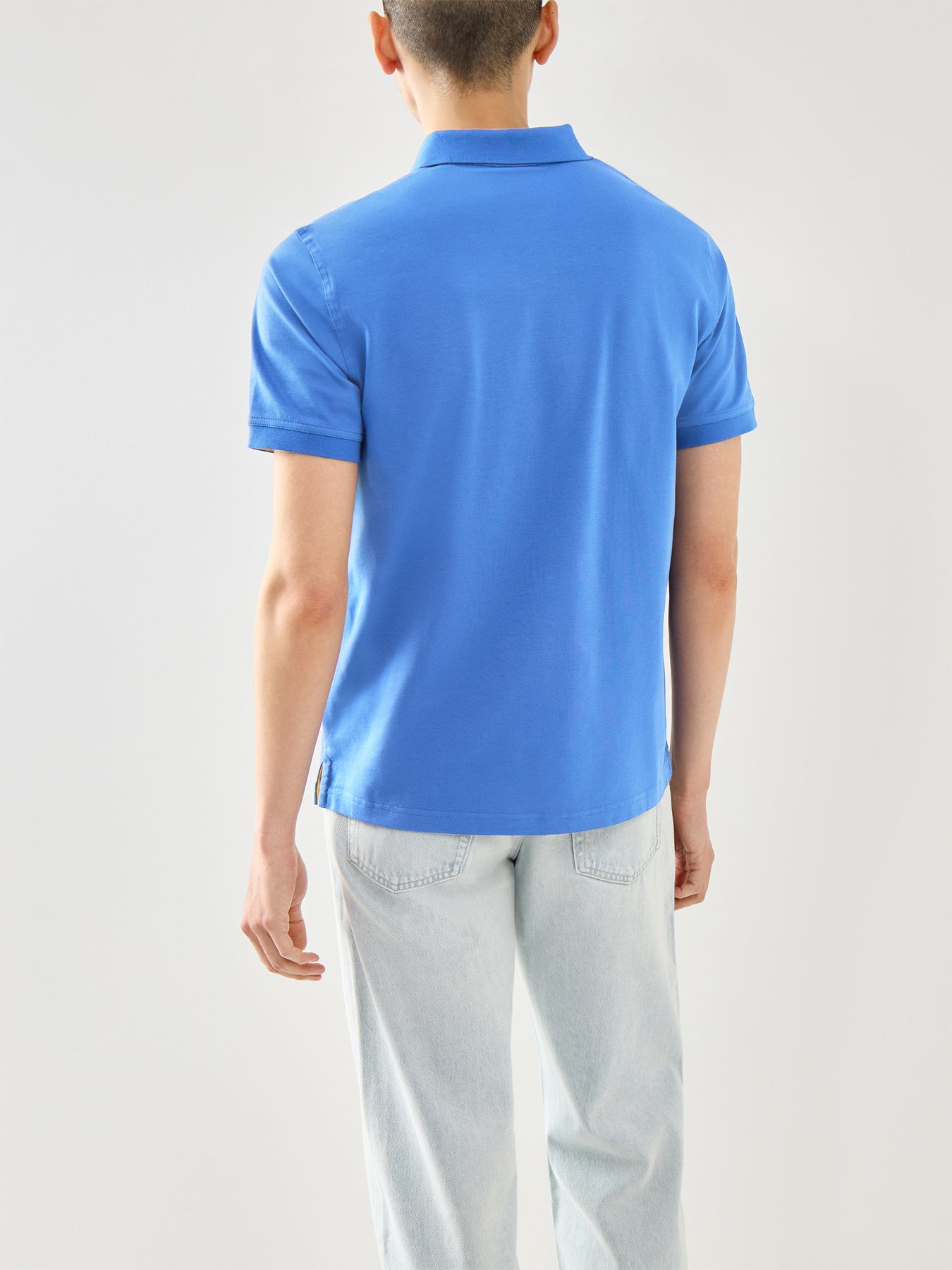 Contrast Pique Polo
