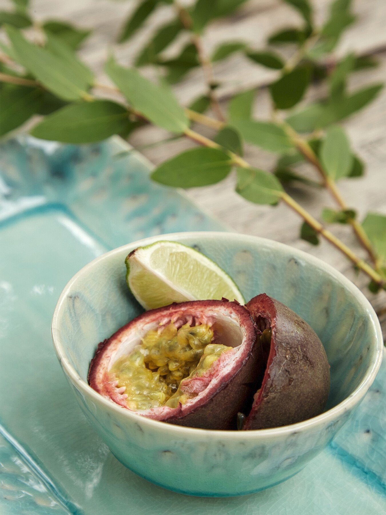 Madeira Blue Fruit Bowl