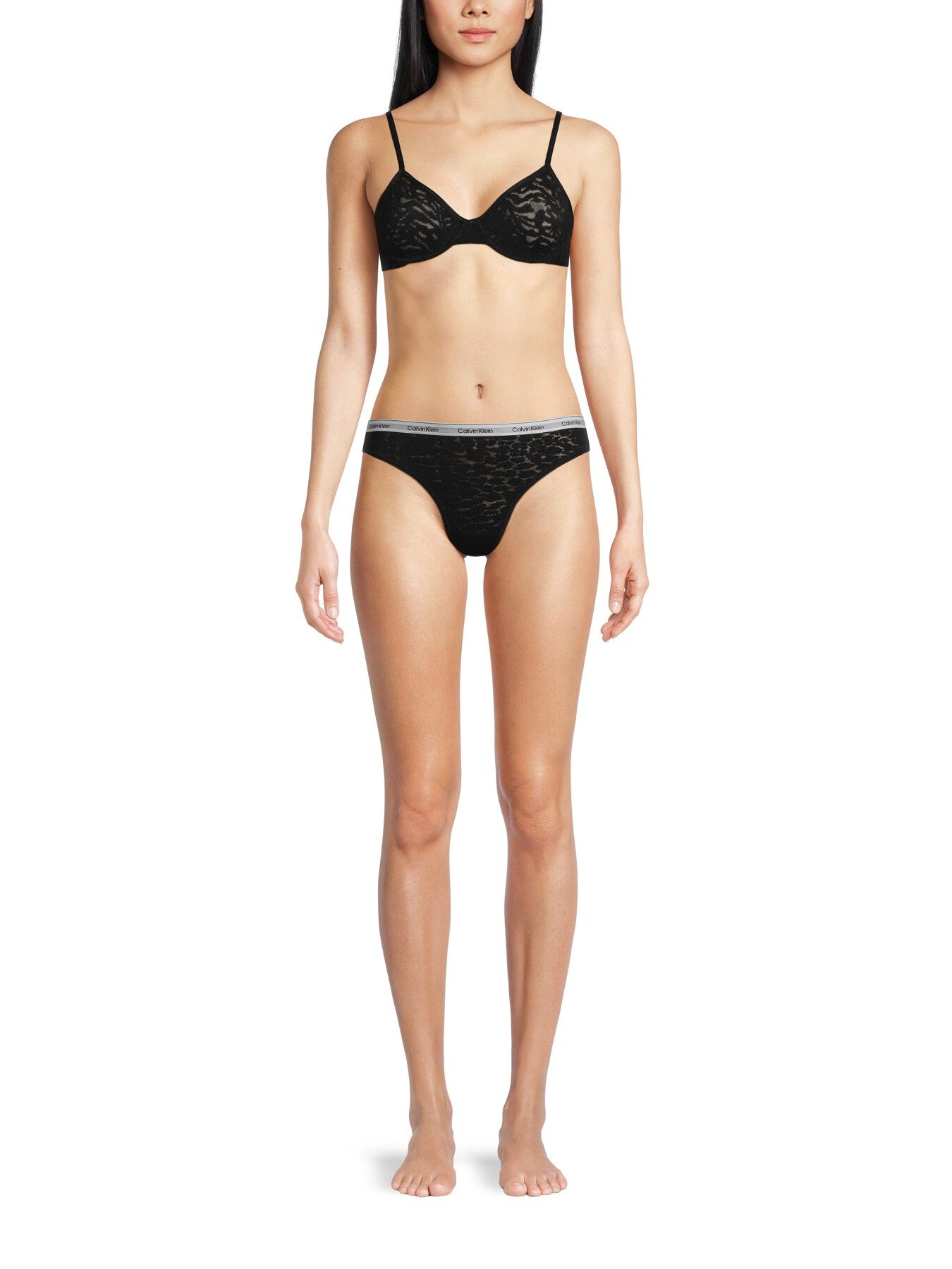 Modern Lace Thong