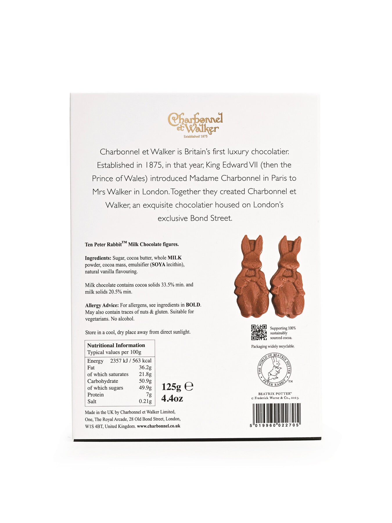 Peter Rabbit Book Box 125g