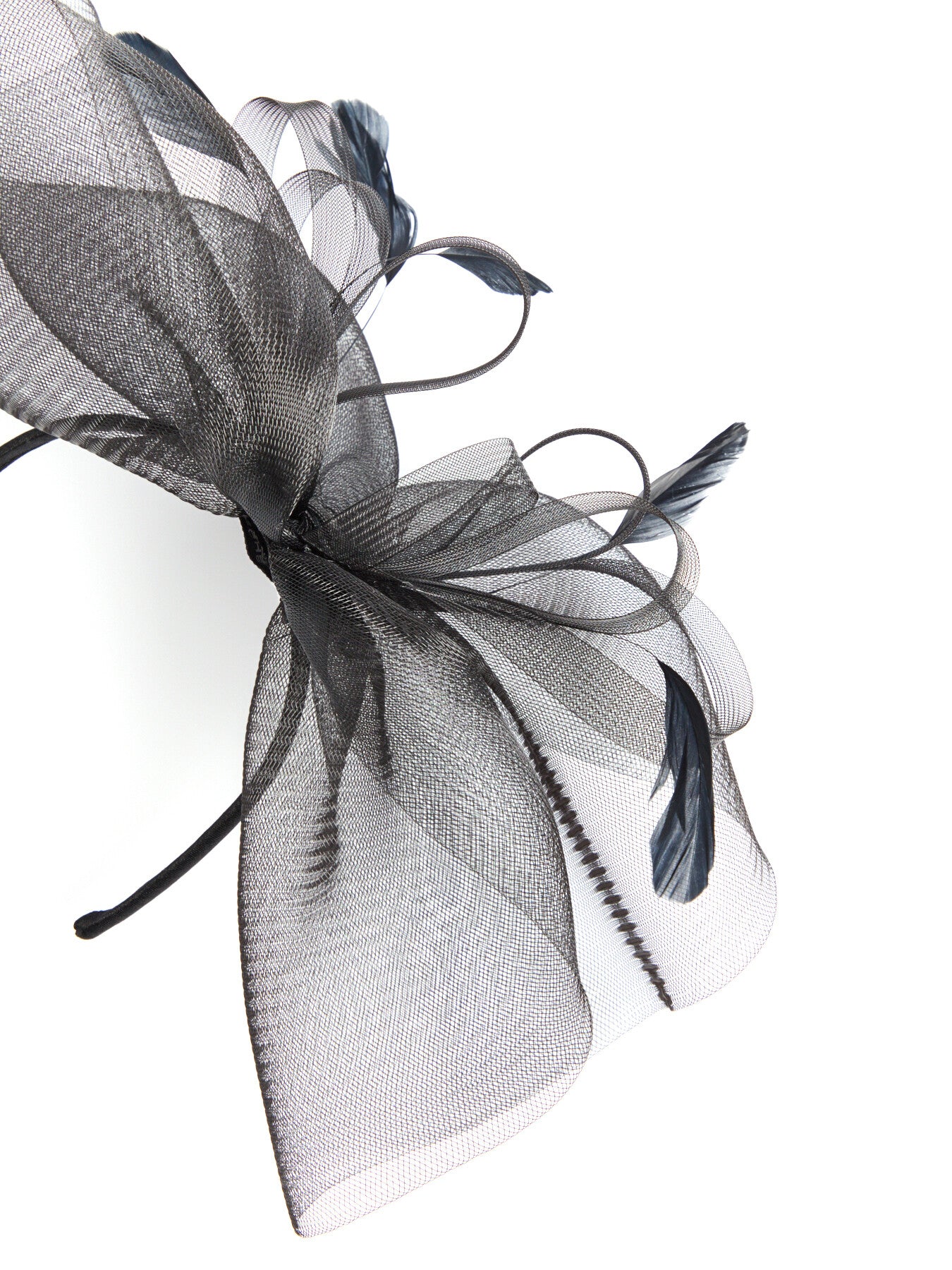 East to West Crin Rolled Bow Fascinator