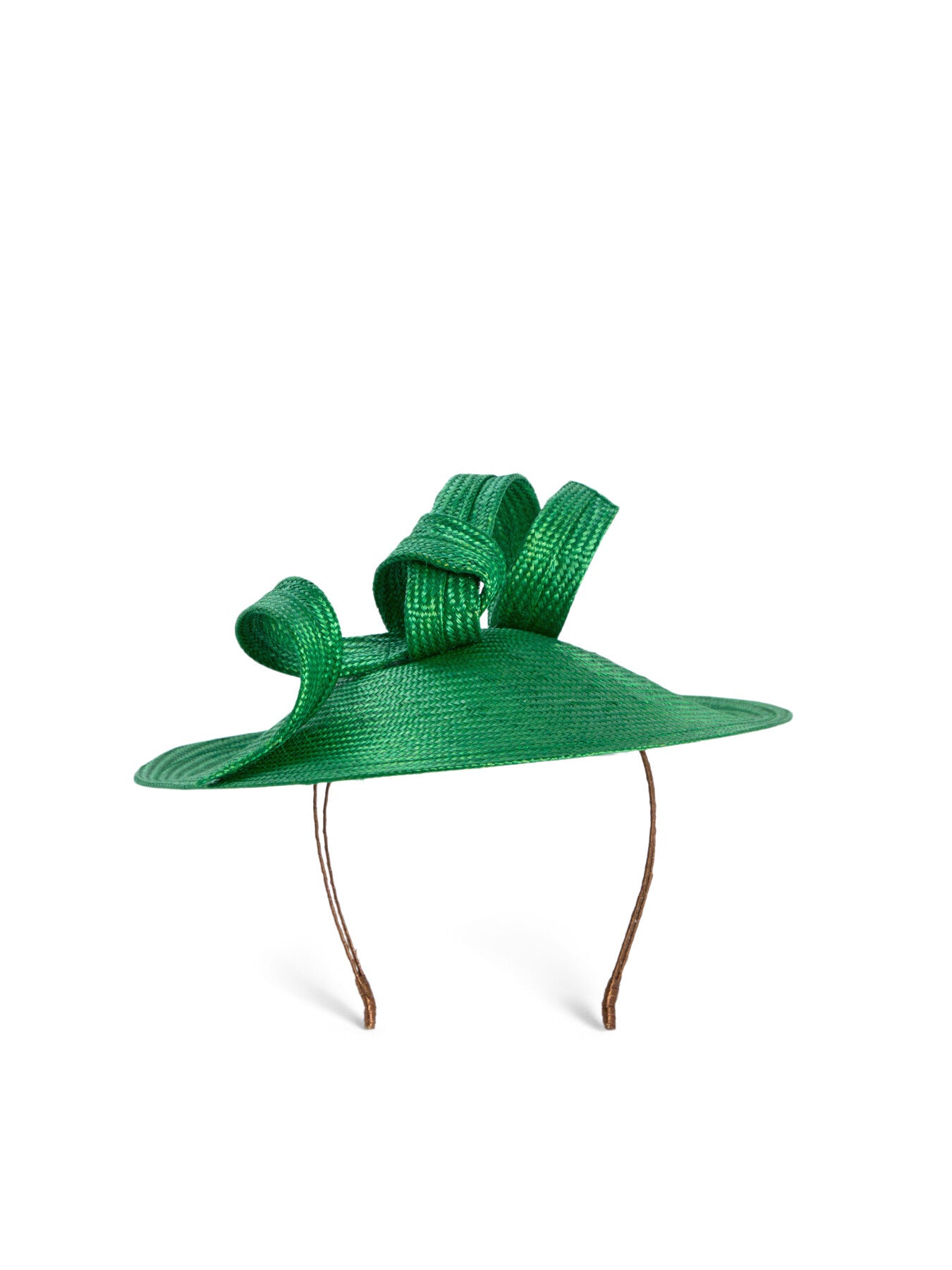 Stretched Kate Knot Parisisal Small Disc Fascinator