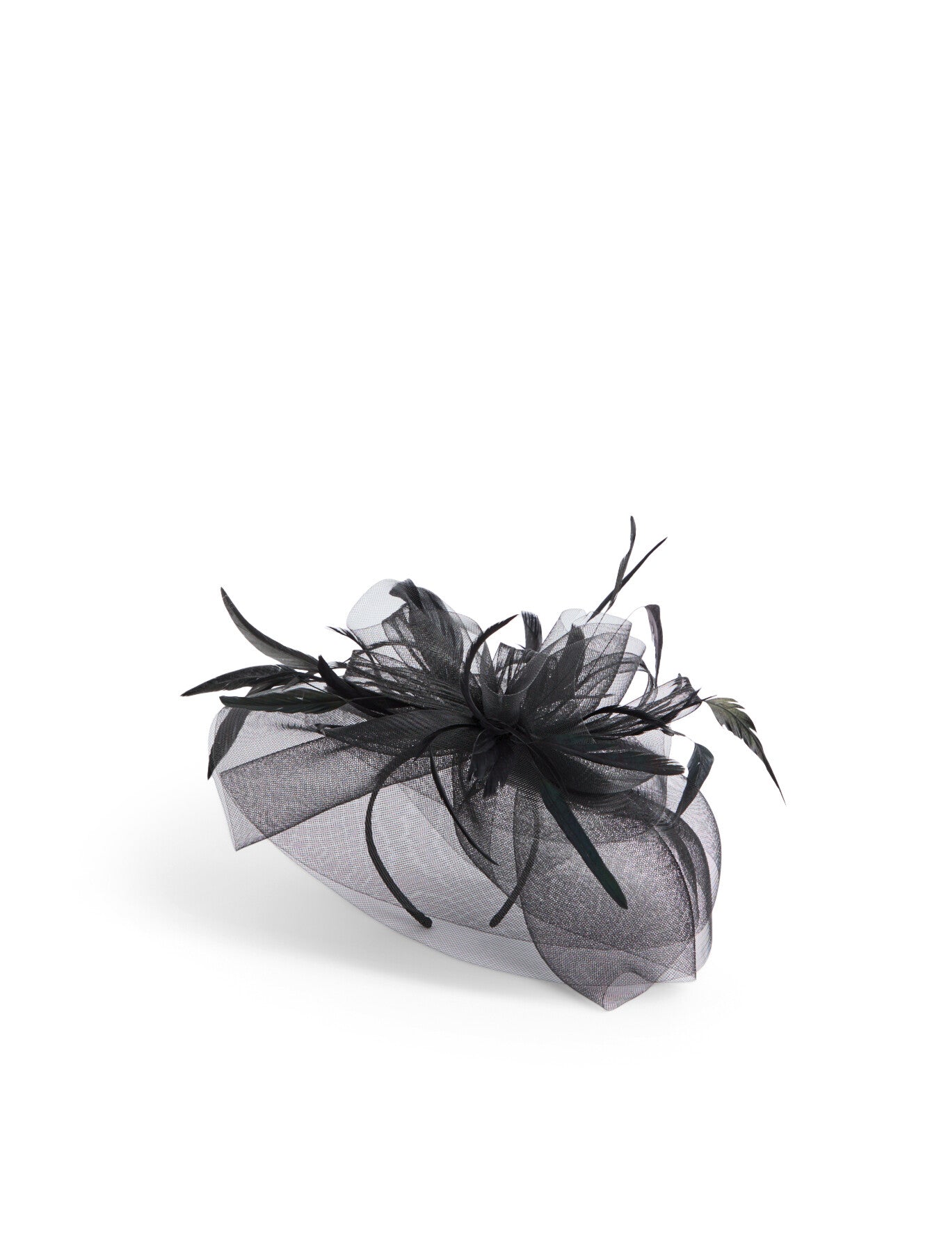 Large Crinoline Feathers Fascinator