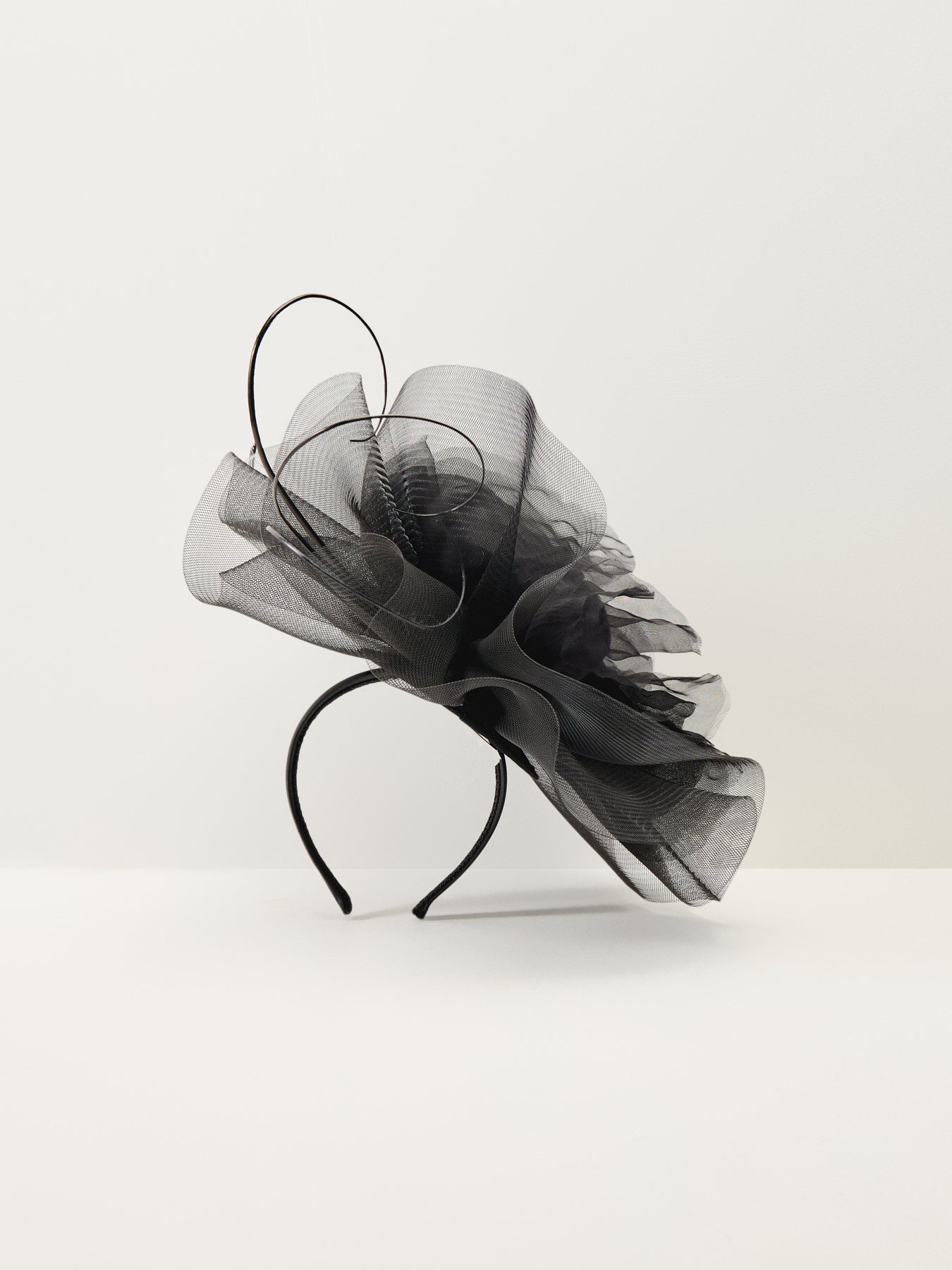Flower Quills on Crin Base Fascinator