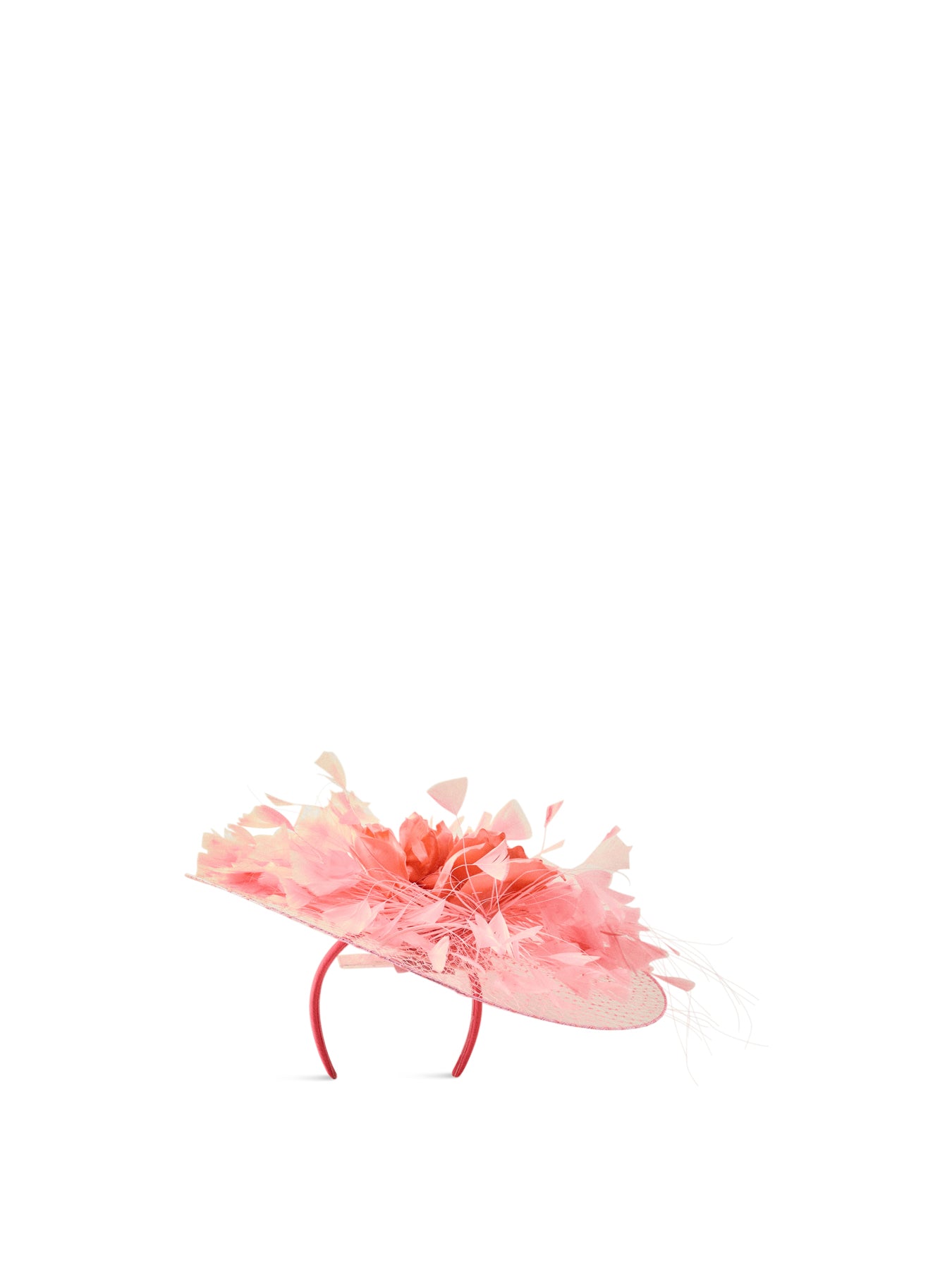 Veiling Disc With Flowers And Feathers