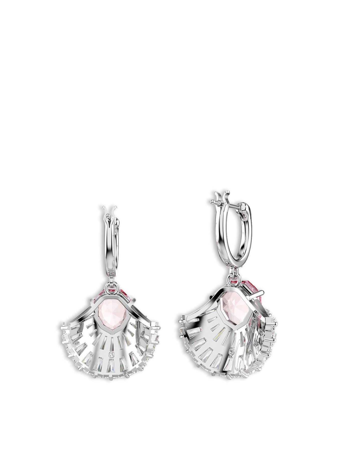 Idyllia E Shell Pierced Earrings Mini Hoop Drop
