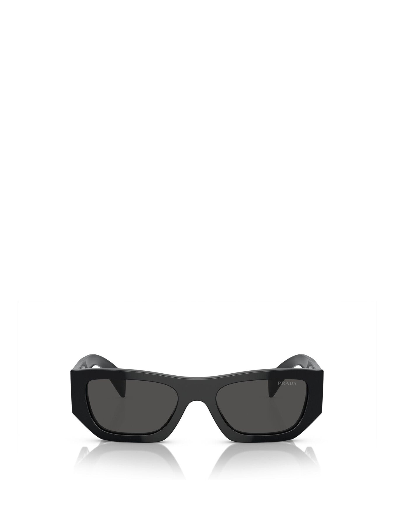 PR A01S Angular Slim Frame Acetate Sunglasses